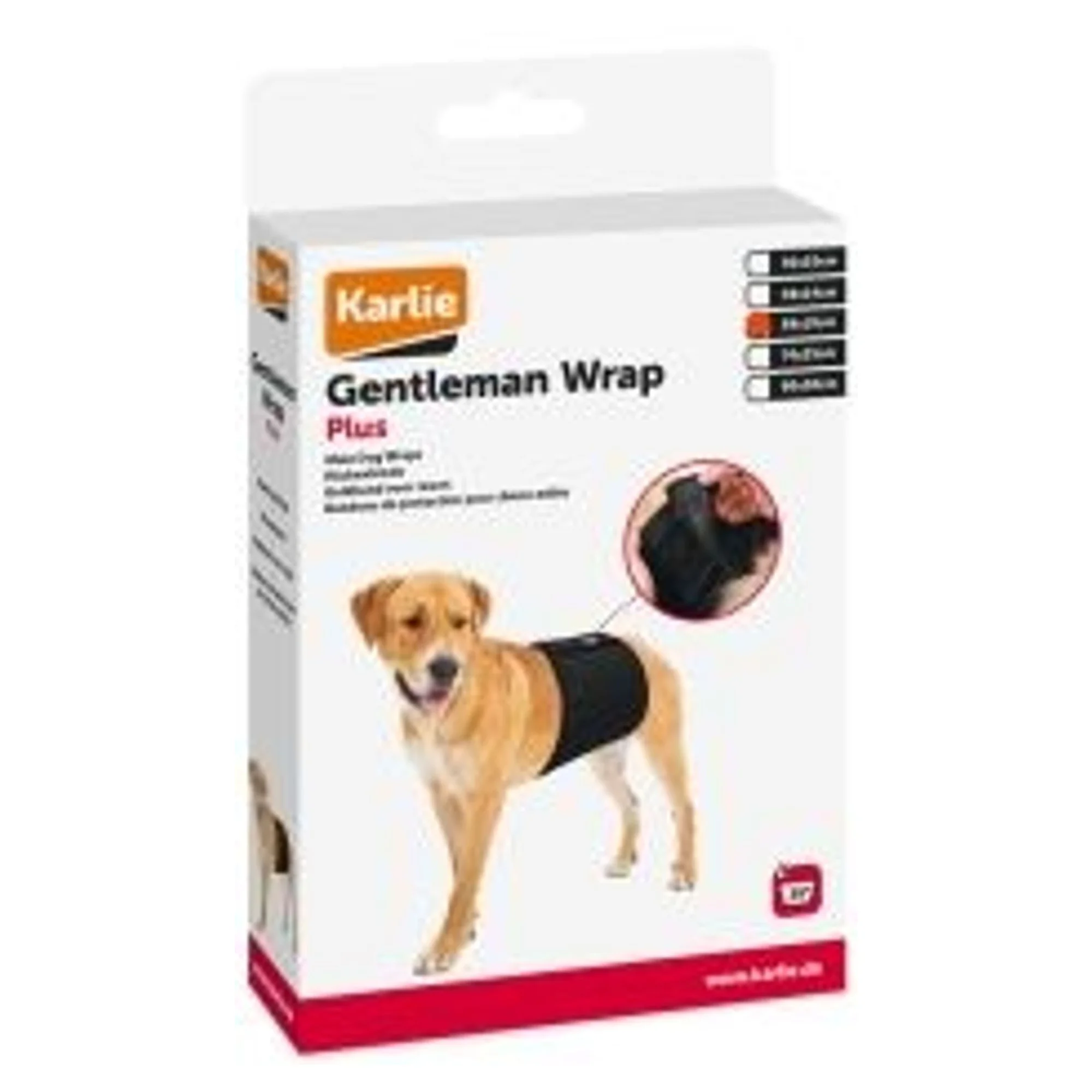 Karlie İnkontinans Bandı Orta Boy Köpek Alt Bezi 59x19 CM