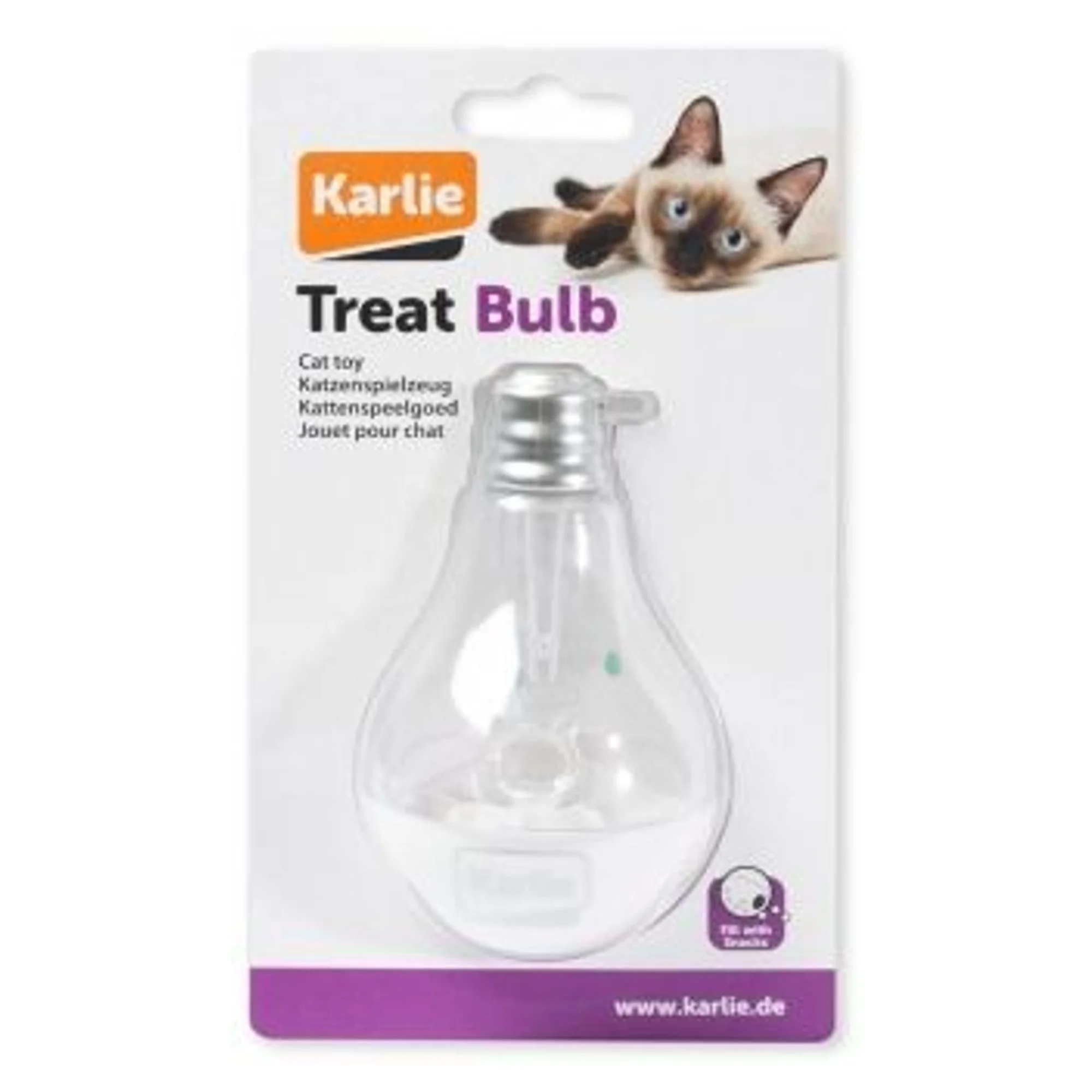 Karlie LED'li Ampul Kedi Oyuncağı 7x7x11 CM