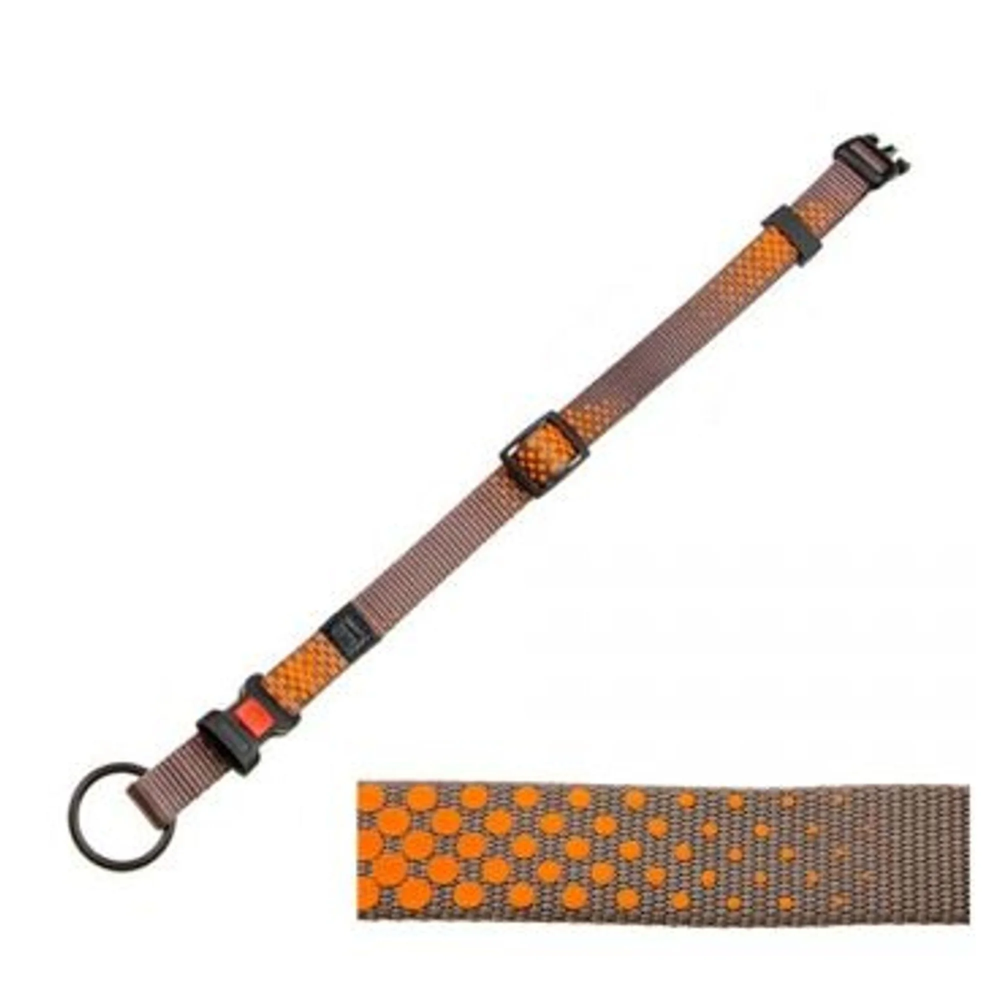 Karlie Art Sportiv Plus Ayarlanabilir Turuncu Köpek Boyun Tasması 40-55 CM 20 MM