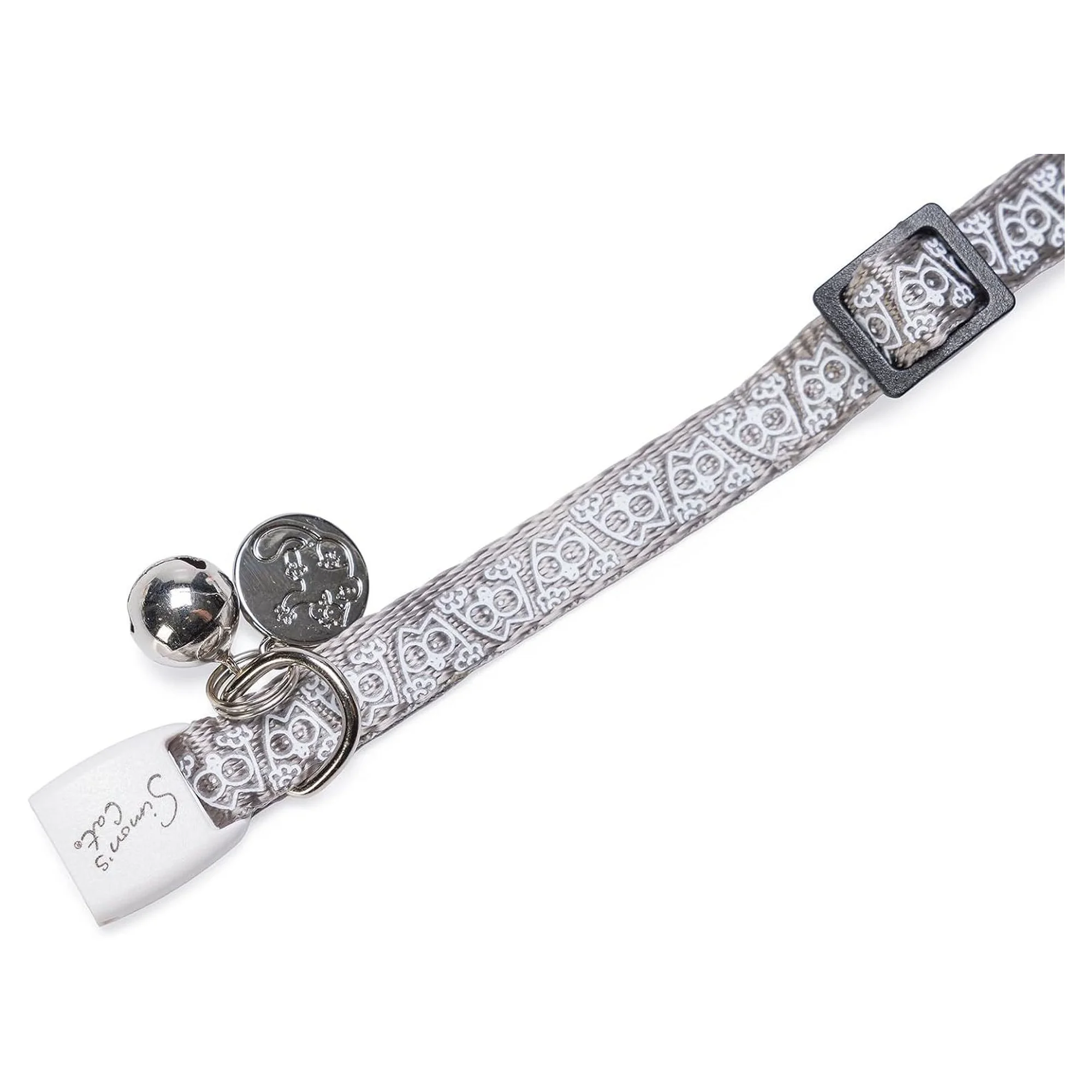 Karlie Simon's Cat Gri Kedi Tasması 30 CM x 10 MM — Tasmalar, 60 g — Görsel 2