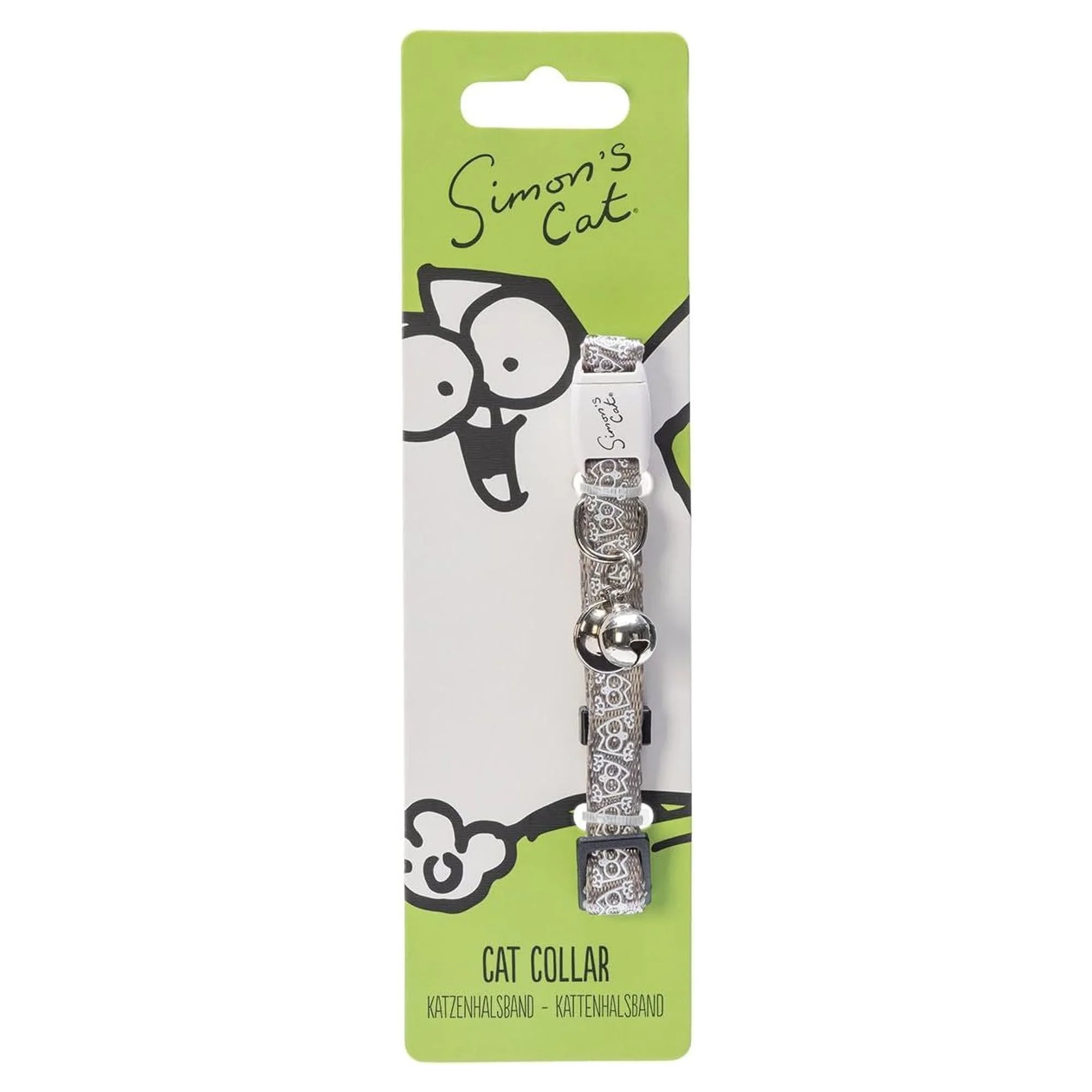 Karlie Simon's Cat Gri Kedi Tasması 30 CM x 10 MM — Tasmalar, 60 g — Görsel 6