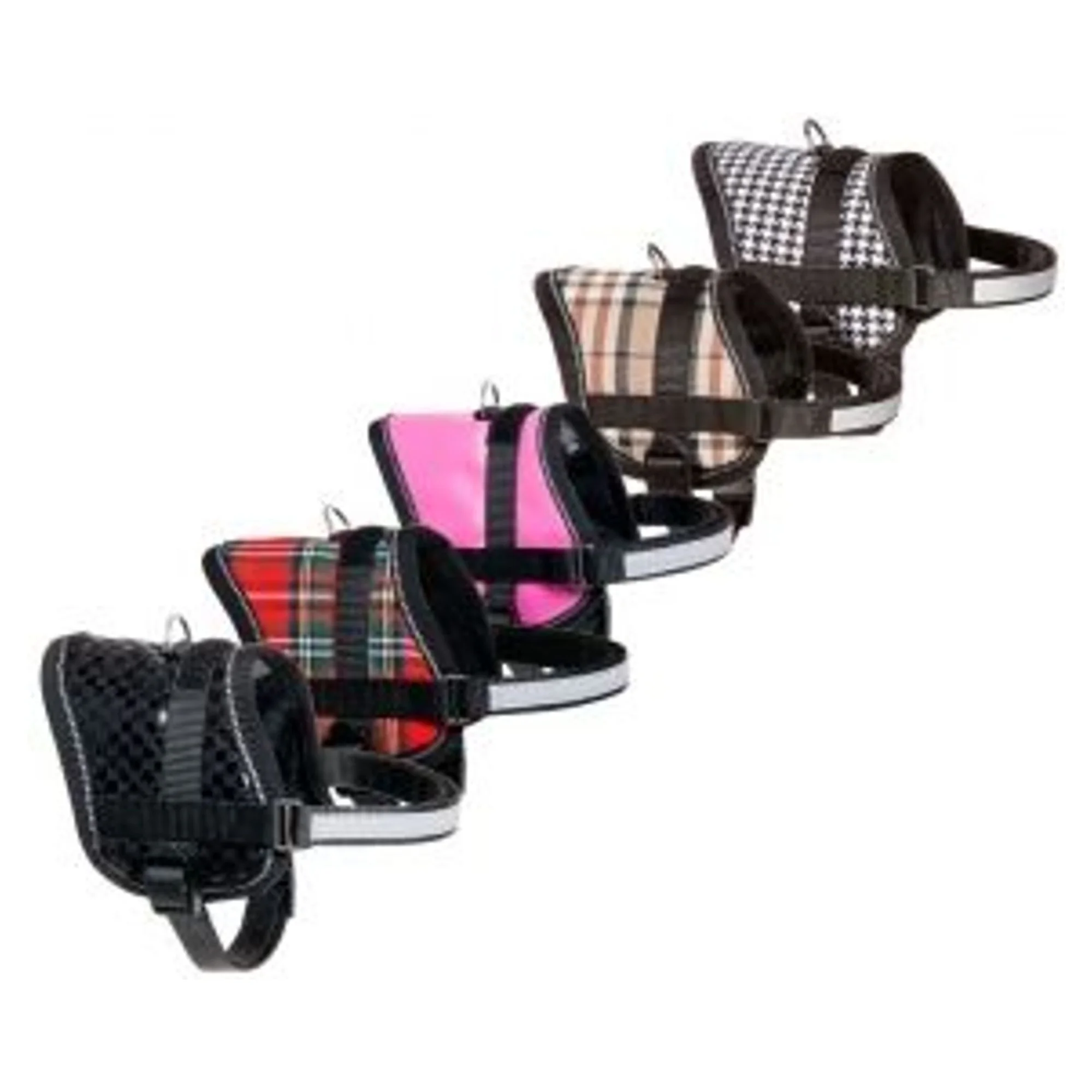Karlie Reflektörlü Bej Göğüs Tasması XS 31-40 CM