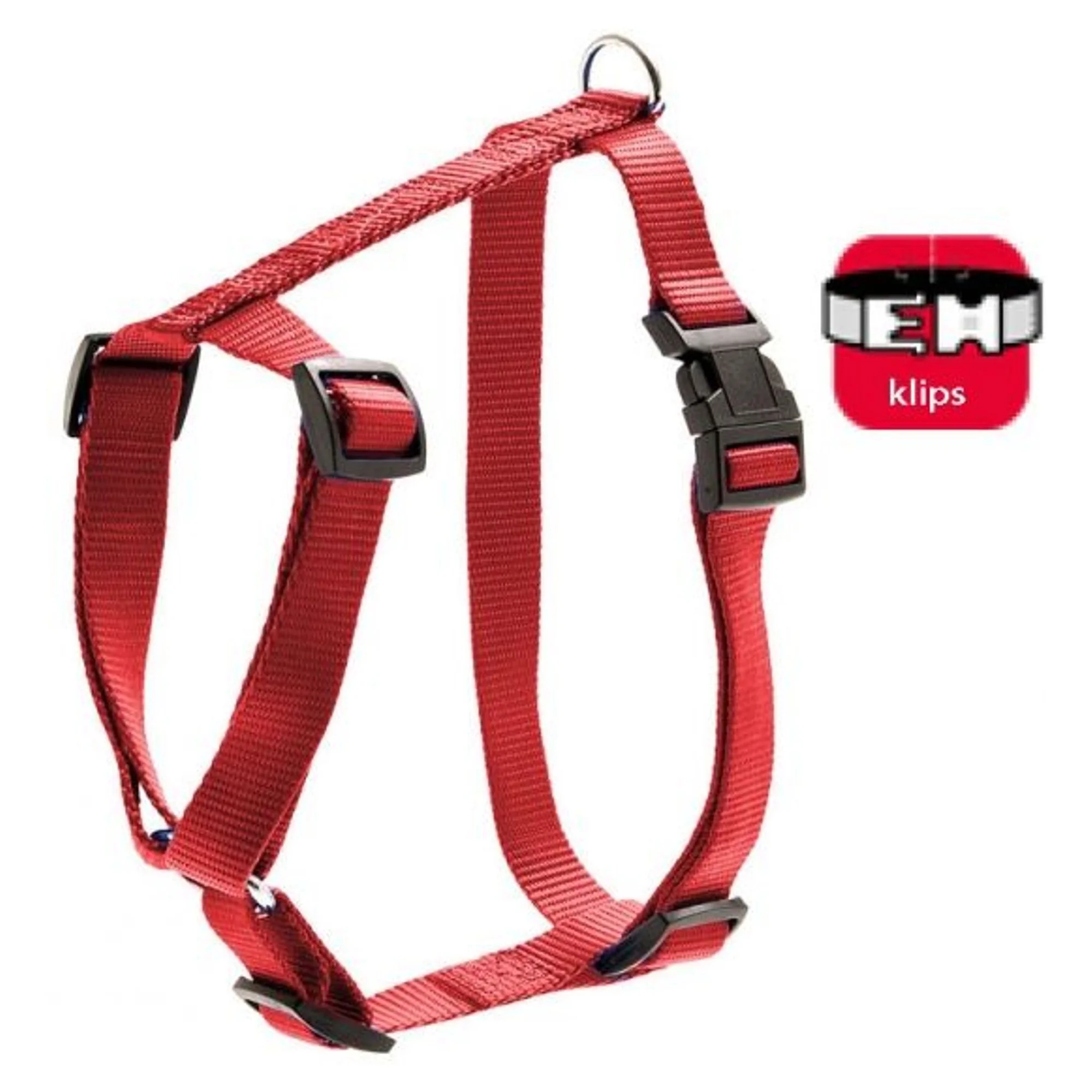 Karlie Basic Kırmızı Orta Boy Köpek Göğüs Tasması 45-70 CM