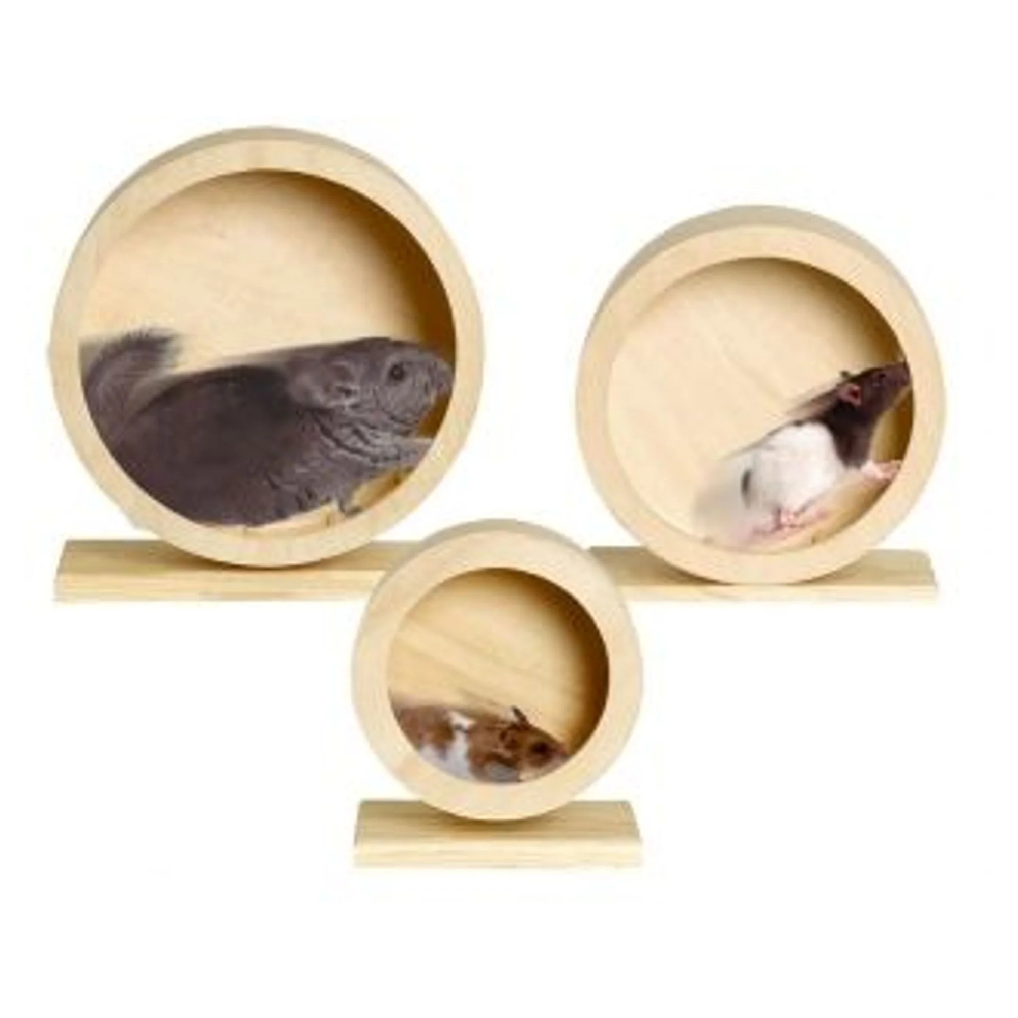 Karlie Ahşap Hamster Oyun Tekeri 15 CM