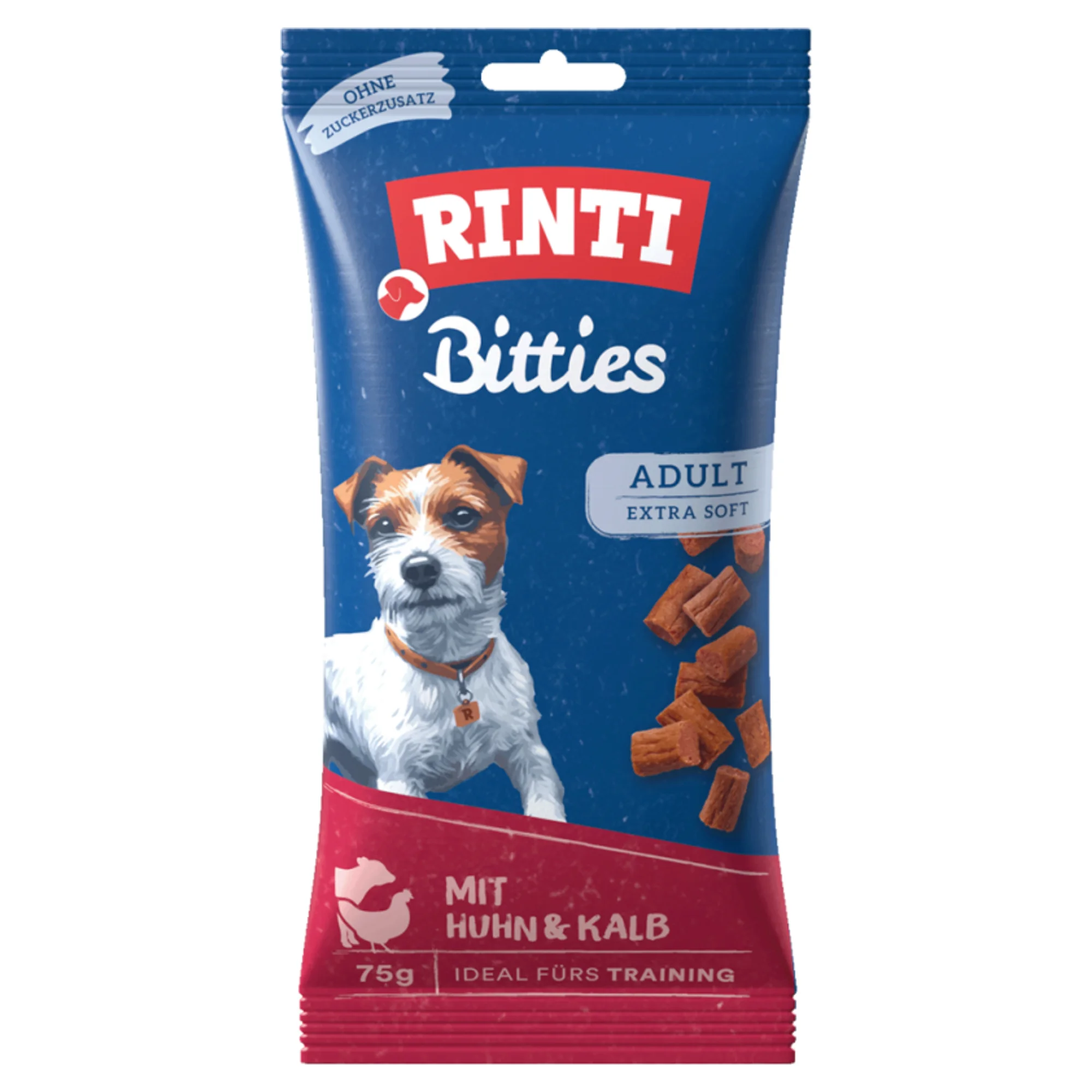 Rinti Bıttıes Tavuklu ve Dana Etli Yetişkin Köpek Ödülü 75 G