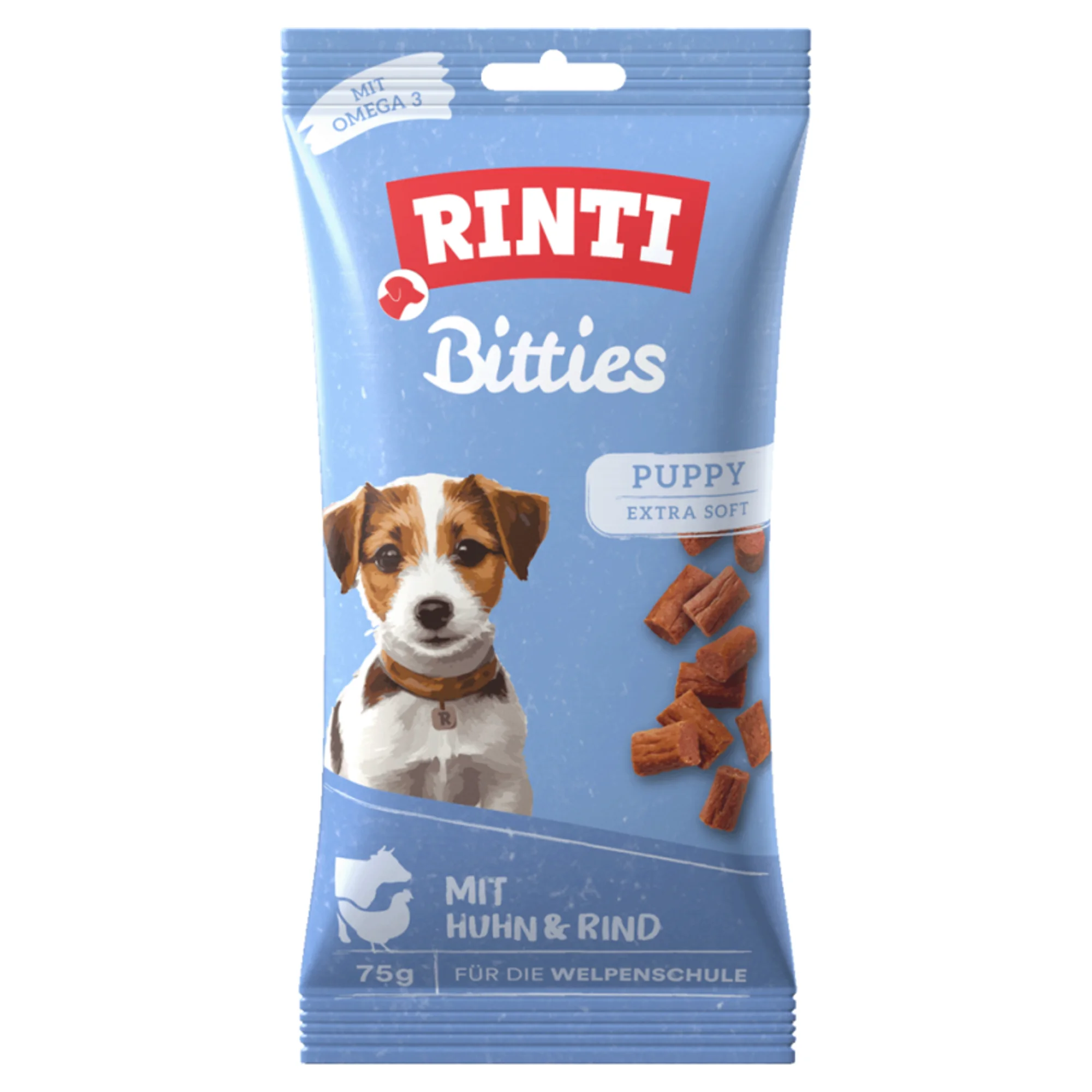 Rinti Extra Tavuklu ve Sığır Etli Yavru Köpek Ödülü 75 G