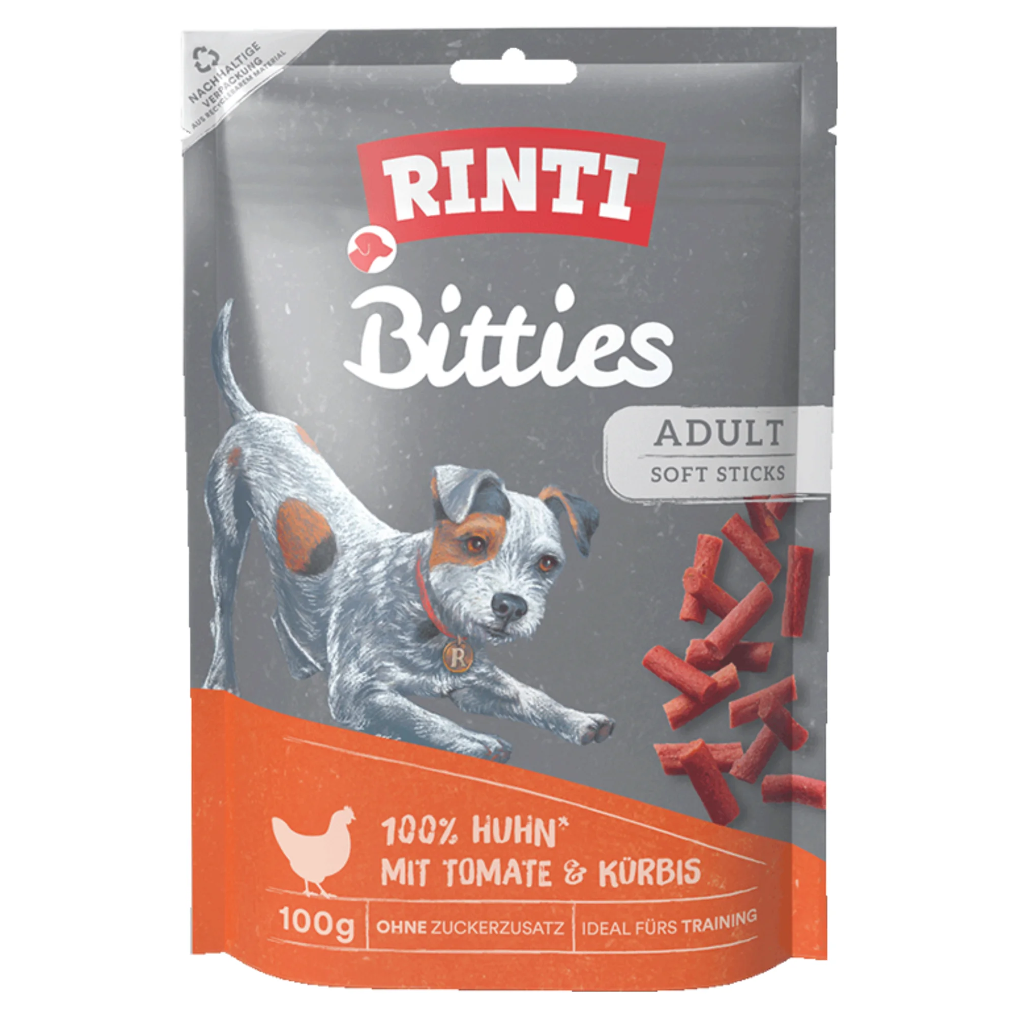 Rinti Bıtties Tavuklu ve Domatesli Köpek Ödülü 100 G