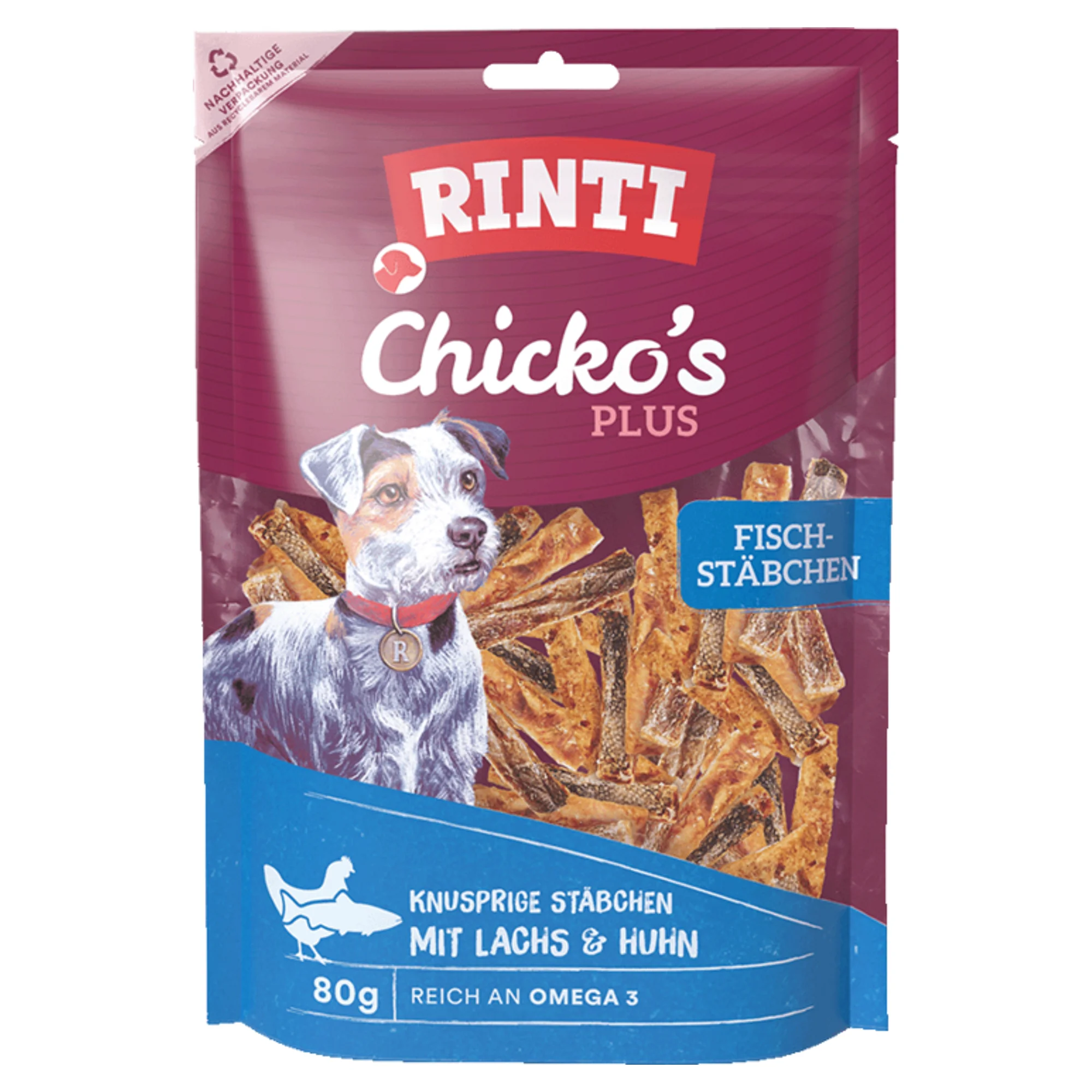 Rinti Stick Balıklı ve Tavuklu Köpek Ödülü 80 G