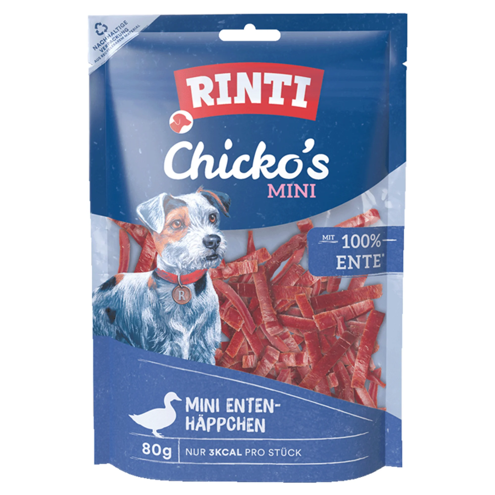 Rinti Chicko's Mini Ördekli Köpek Ödülü 80 G