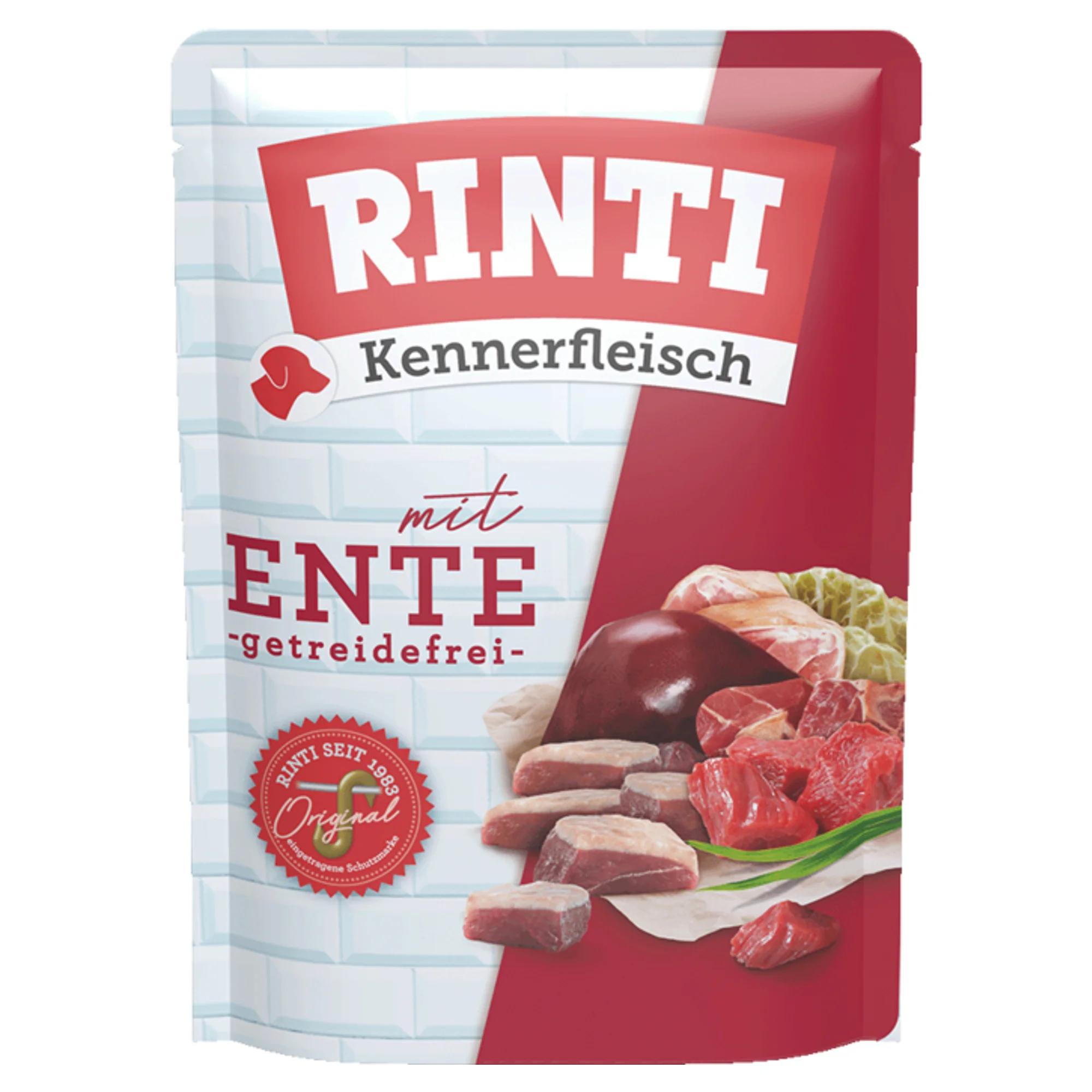 Rinti Ördek Yetişkin Köpek Yaş Mama 400 G