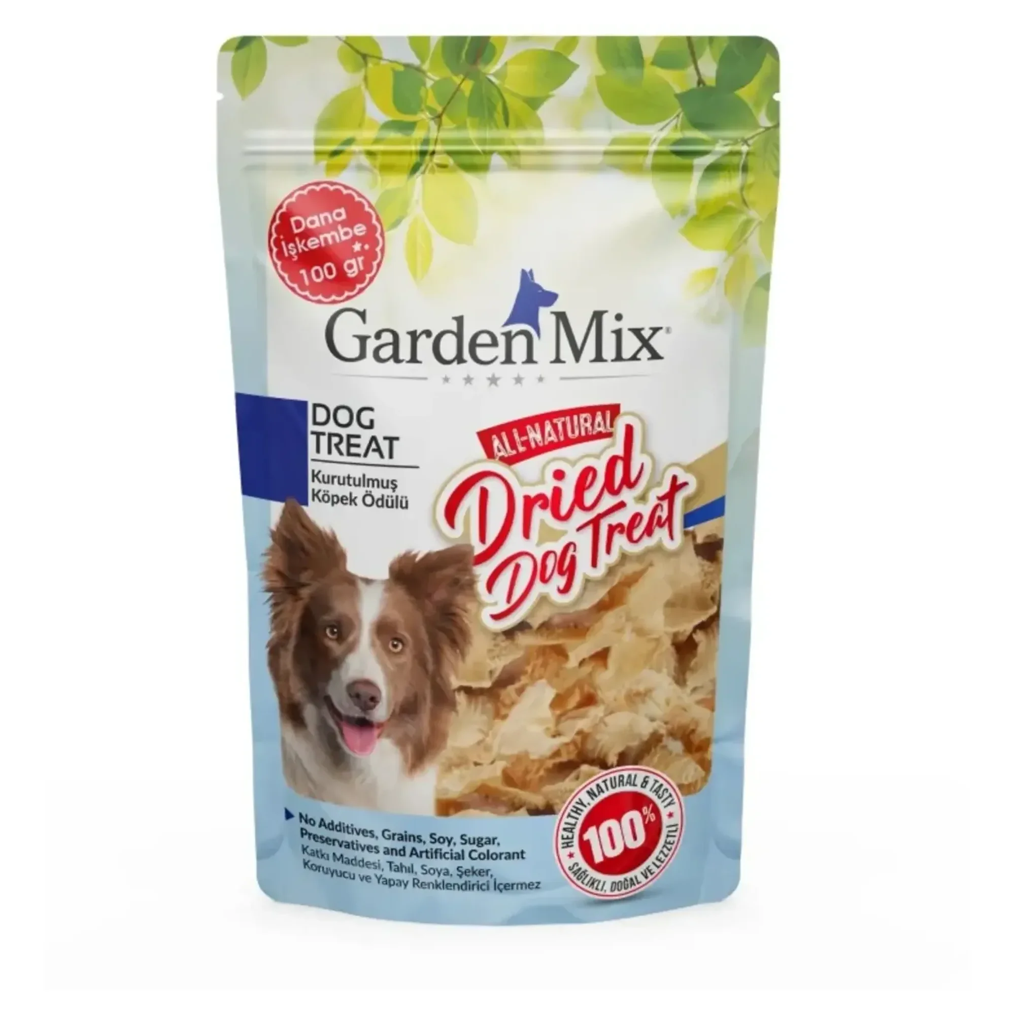 Garden Mix Garden Mix Kurutulmuş Dana İşkembe 100 G