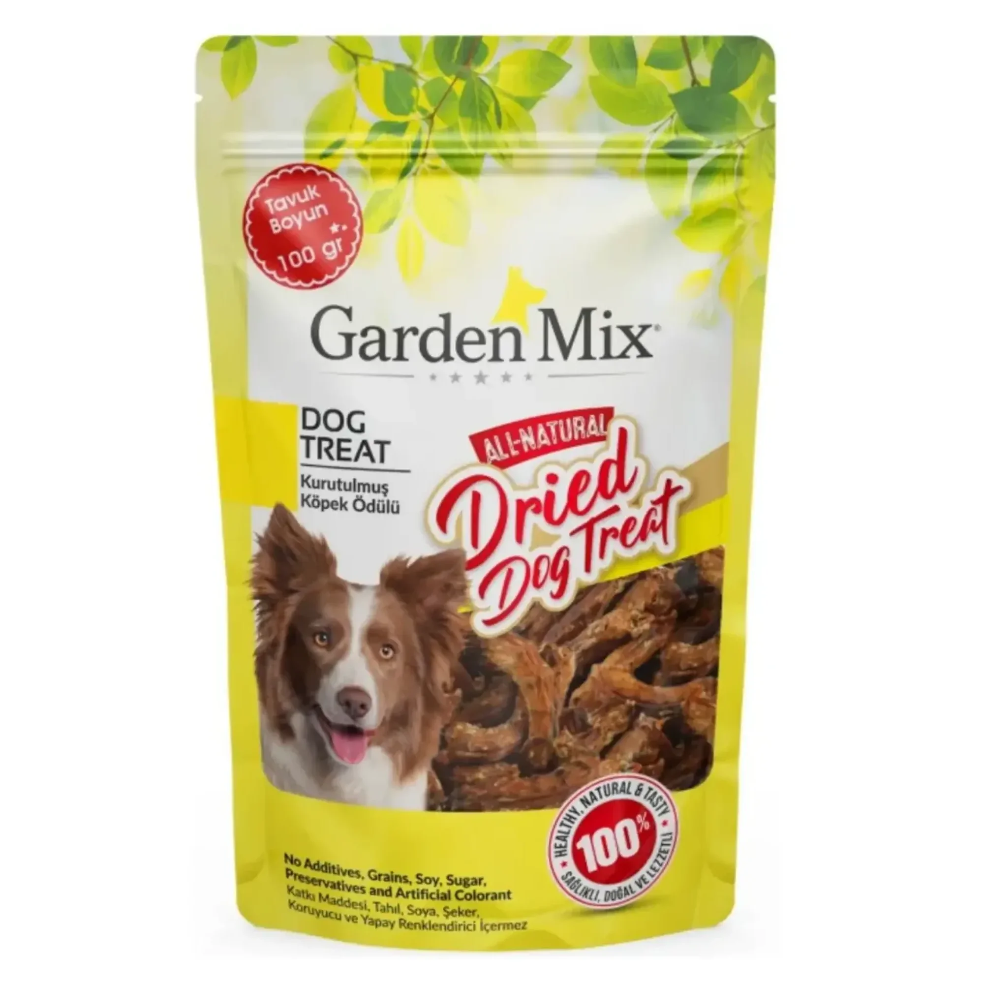 Garden Mix Garden Mix Kurutulmuş Tavuk Boyun 100 G
