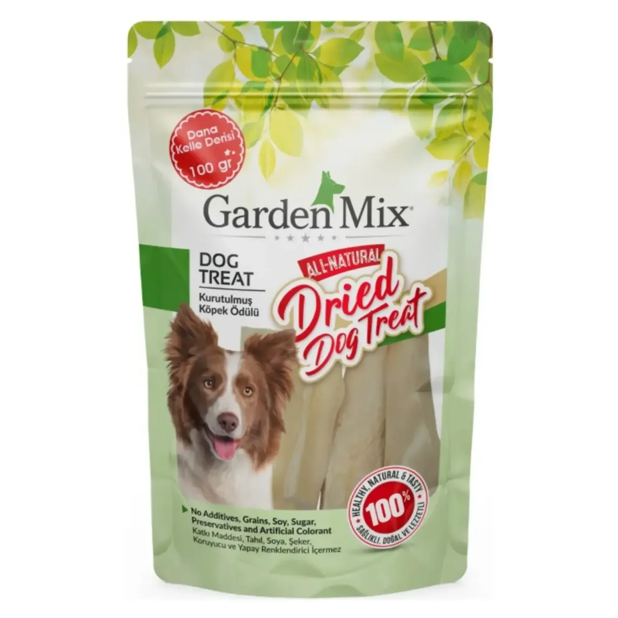 Garden Mix Garden Mix Kurutulmuş Dana Kelle Derisi 100 G