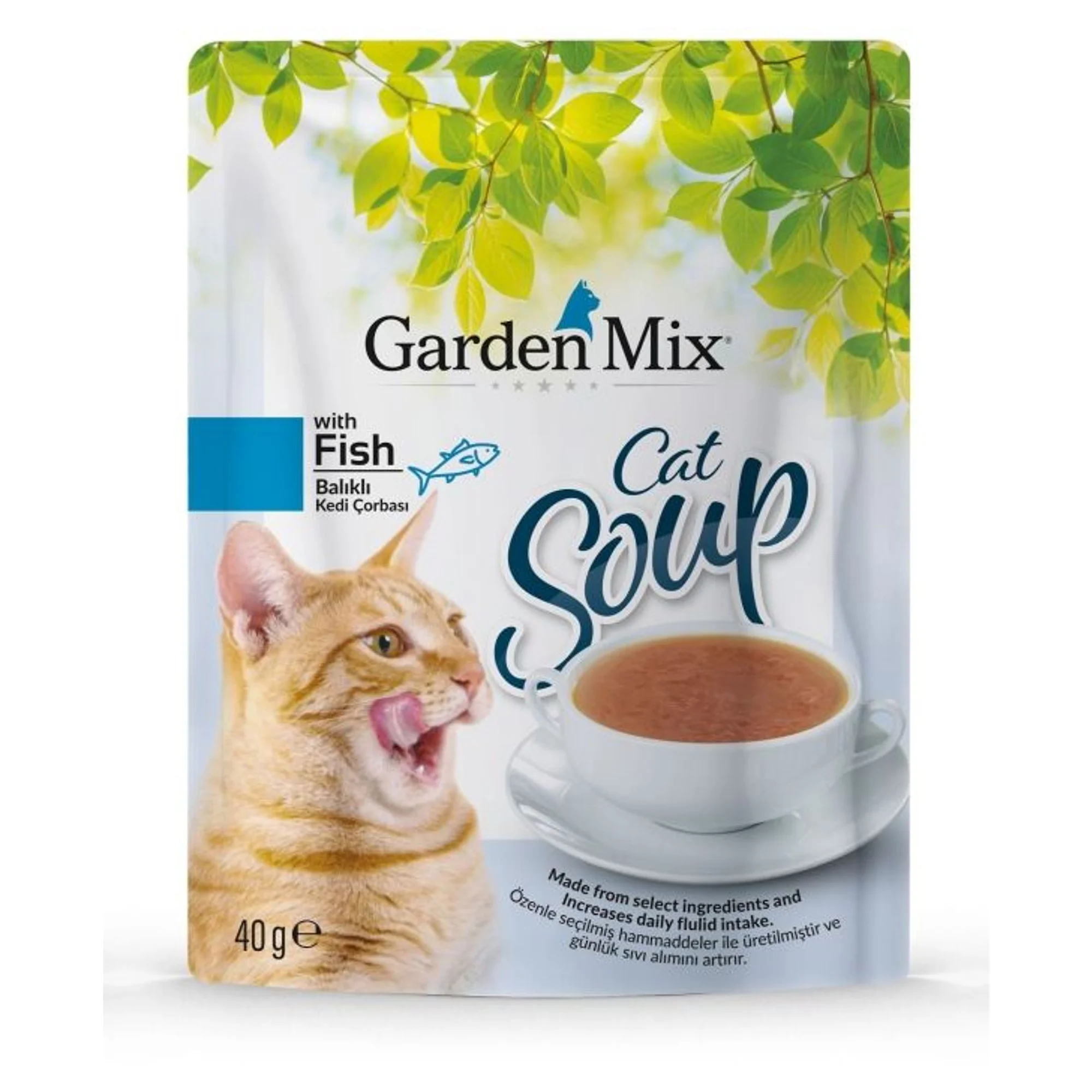 Garden Mix Garden Mix Balıklı Kedi Çorbası 40 G
