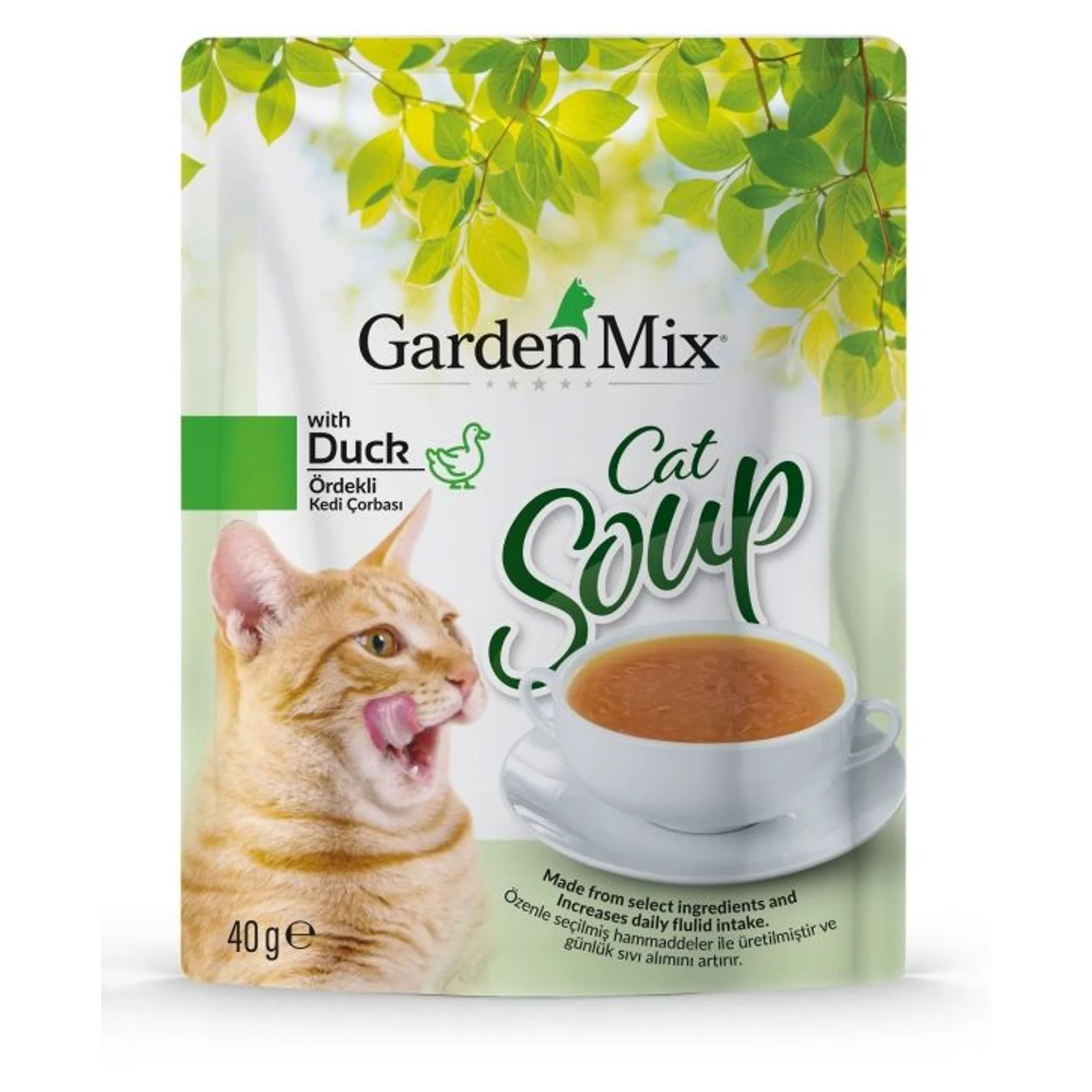 Garden Mix Garden Mix Ördekli Kedi Çorbası 40 G