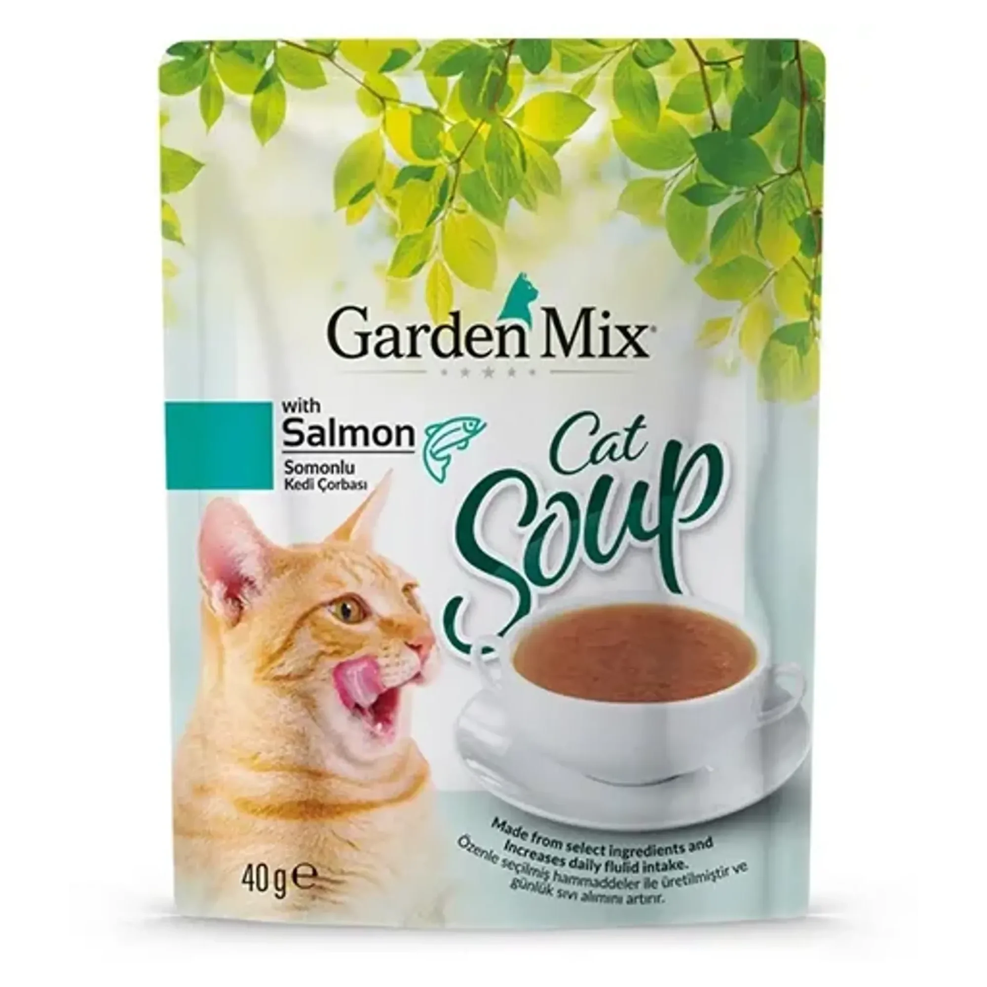 Garden Mix Garden Mix Somonlu Kedi Çorbası 40G
