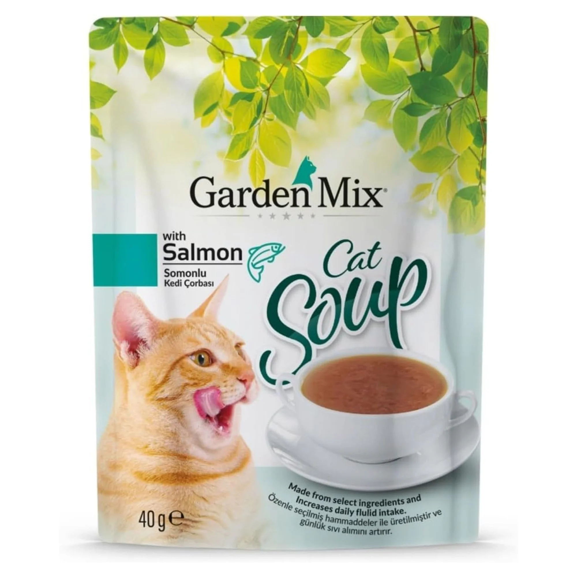 Garden Mix Somonlu Kedi Çorbası 40G