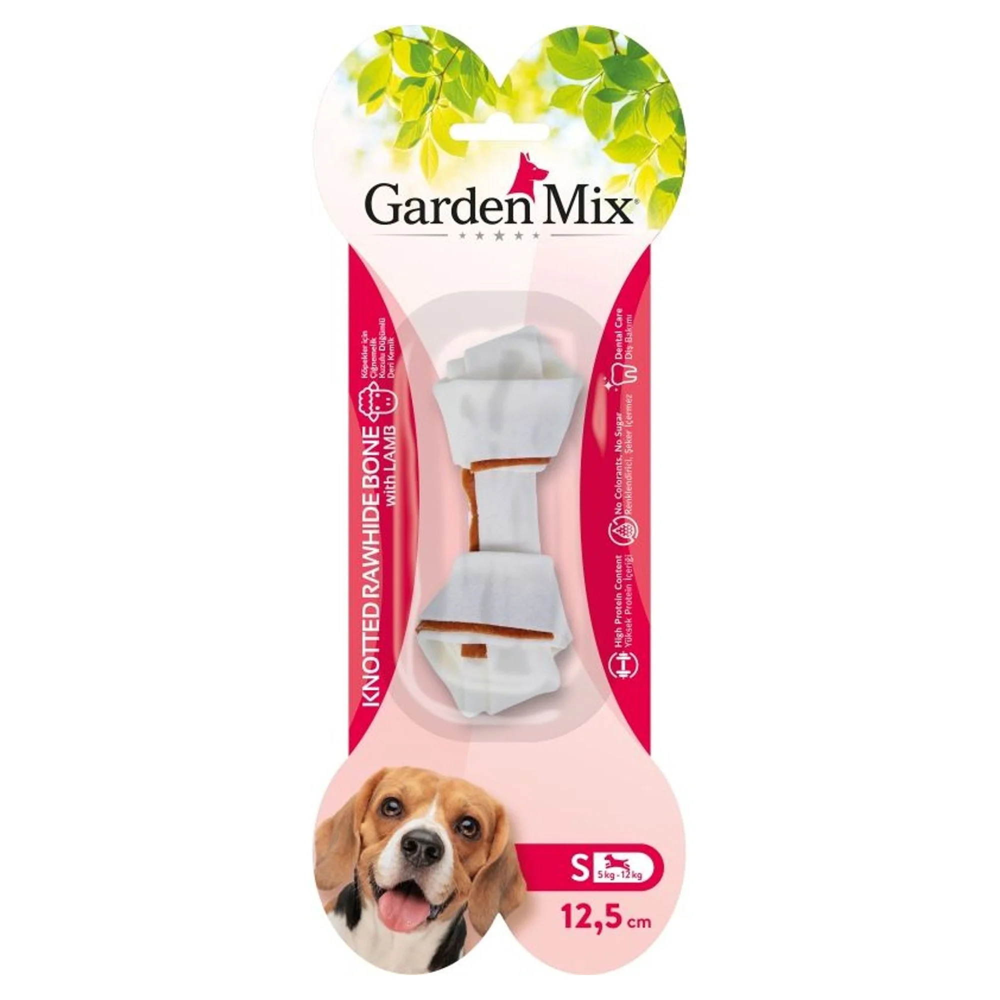 Garden Mix Kuzulu Düğümlü Köpek Ödül Kemiği 42 G