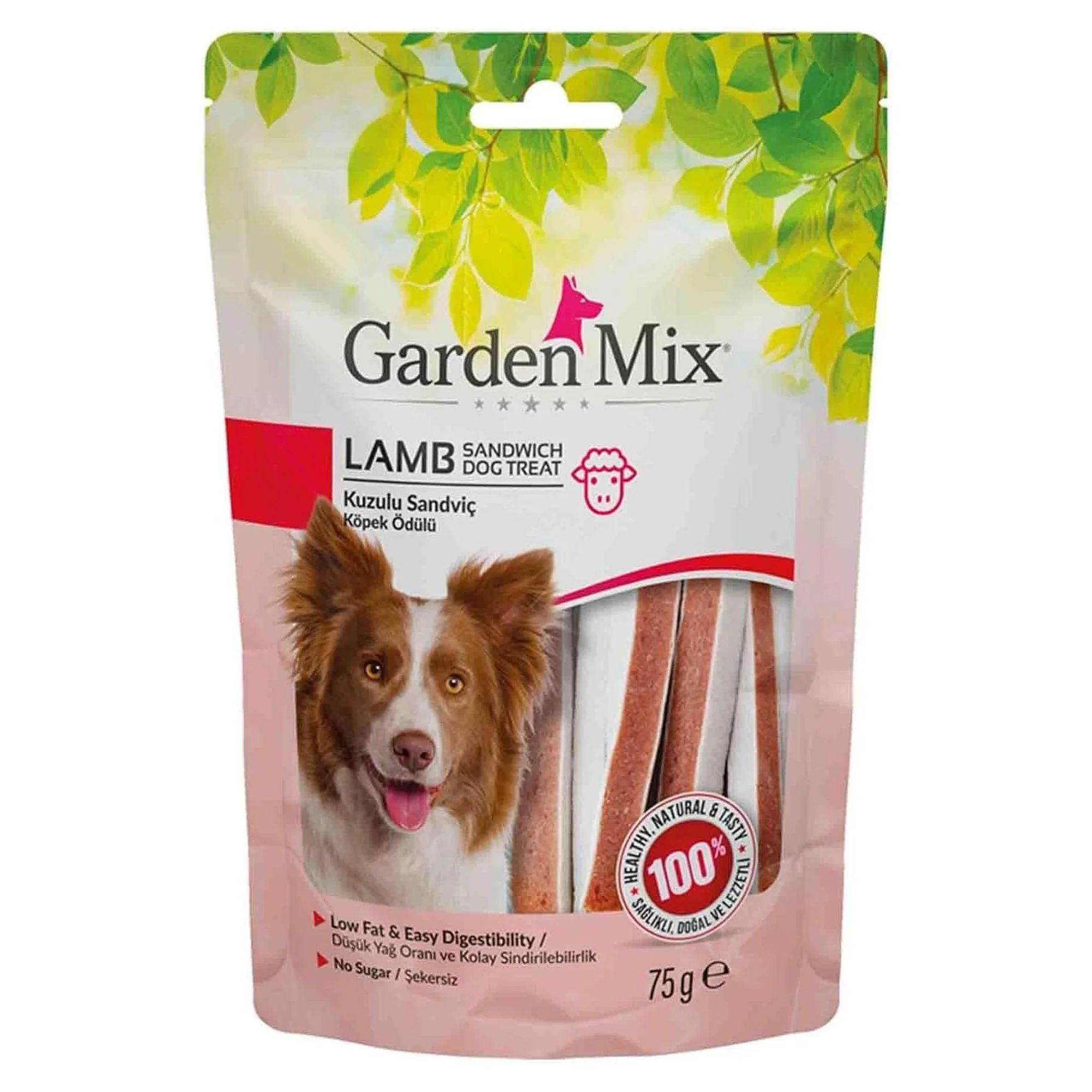 Garden Mix Kuzulu Sandviç Köpek Ödülü 75 G