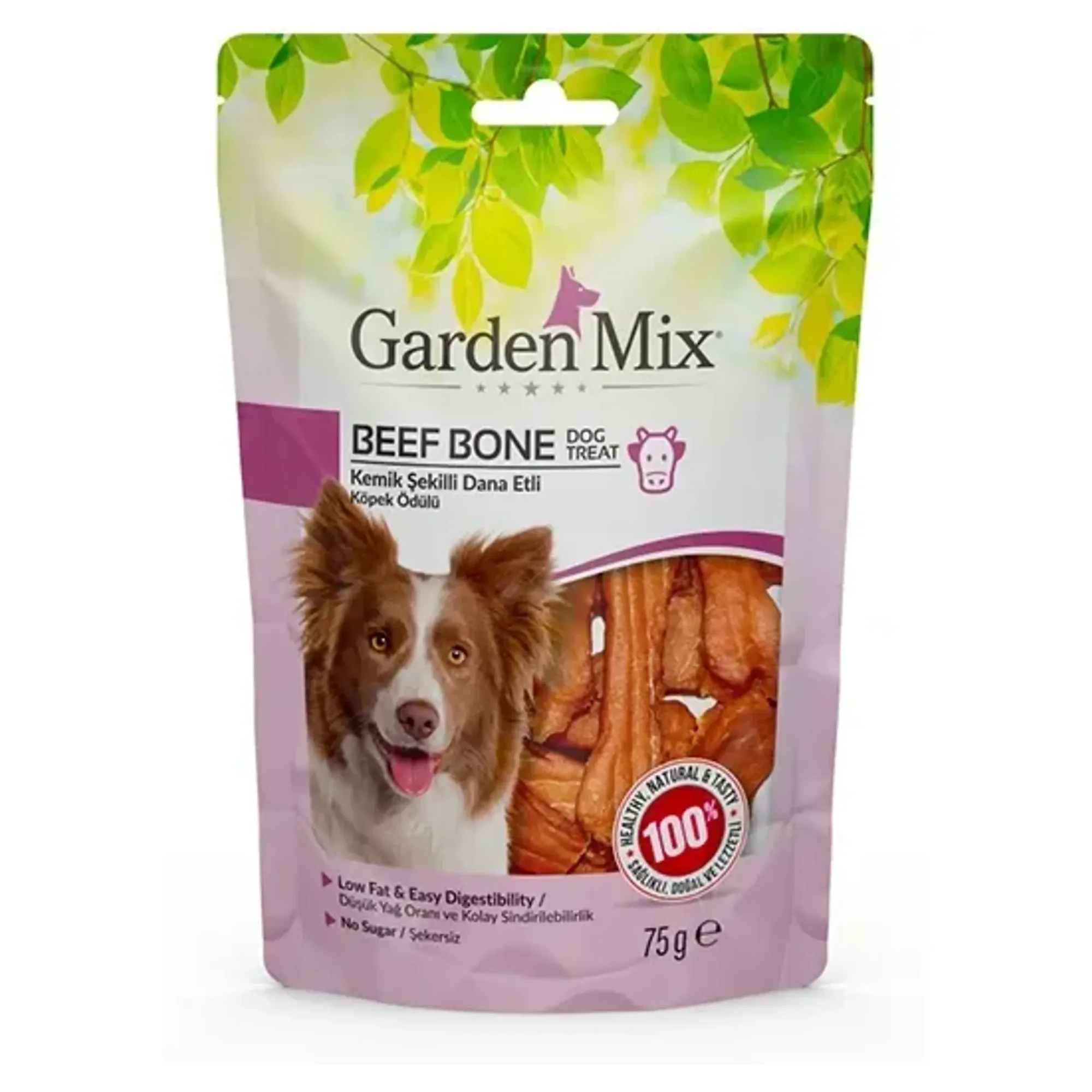 Garden Mix Garden Mix Kemik Şekilli Dana Etli Köpek Ödülü 75G