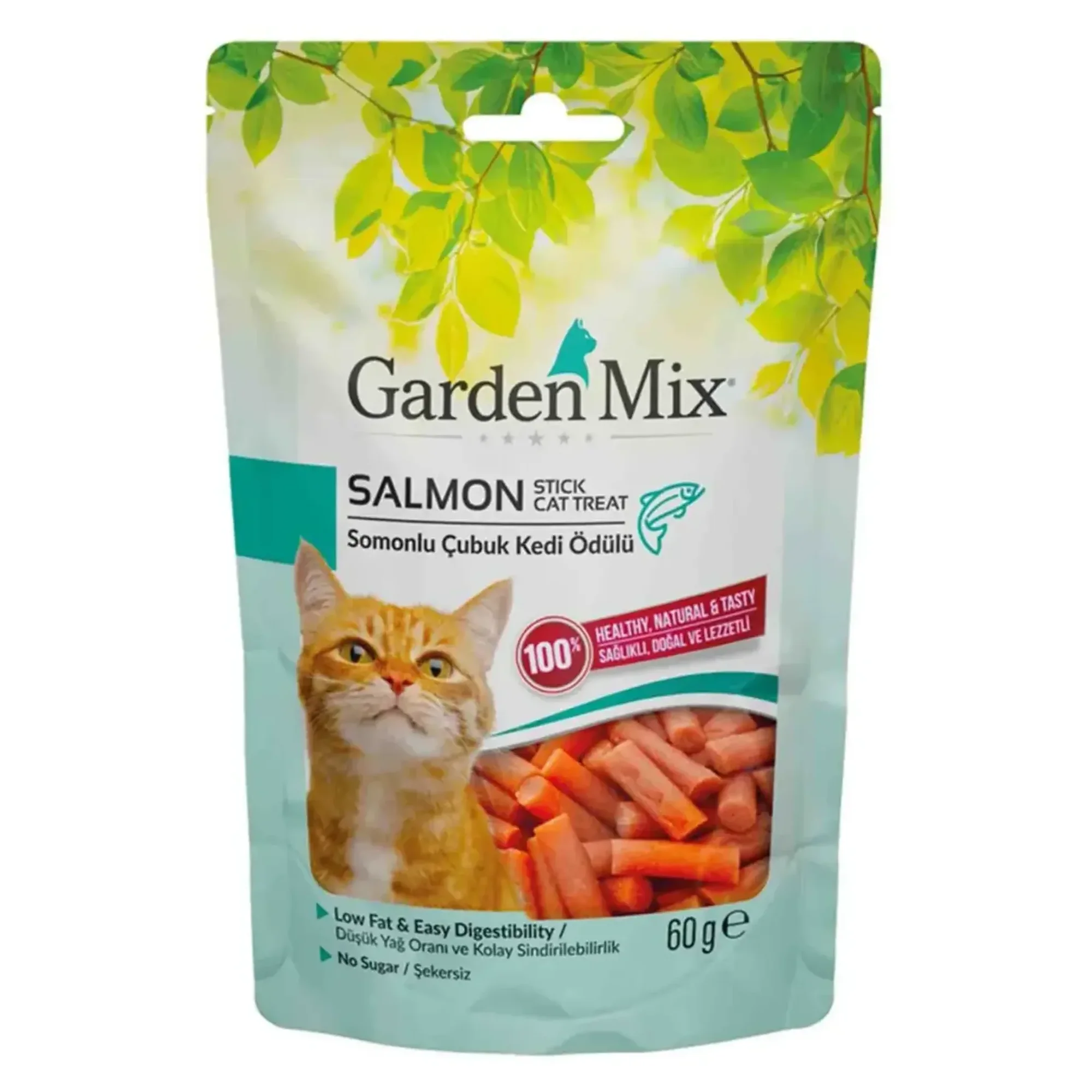 Garden Mix Garden Mix Somonlu Stick Kedi Ödülü 60 G
