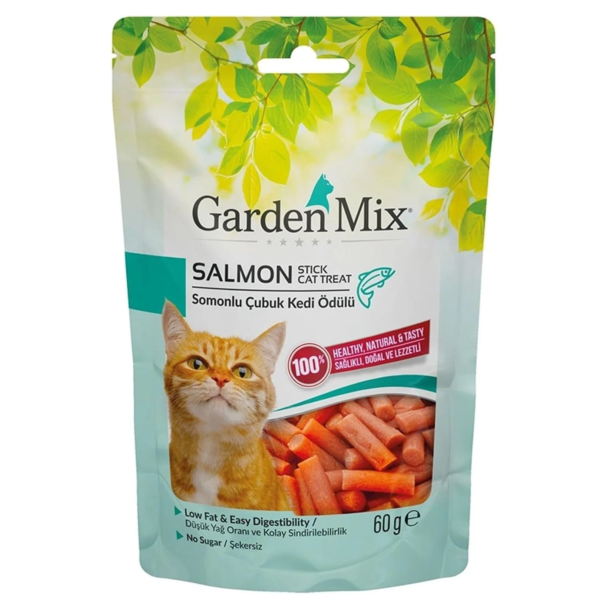 Garden Mix Somonlu Stick Kedi Ödülü 60 G