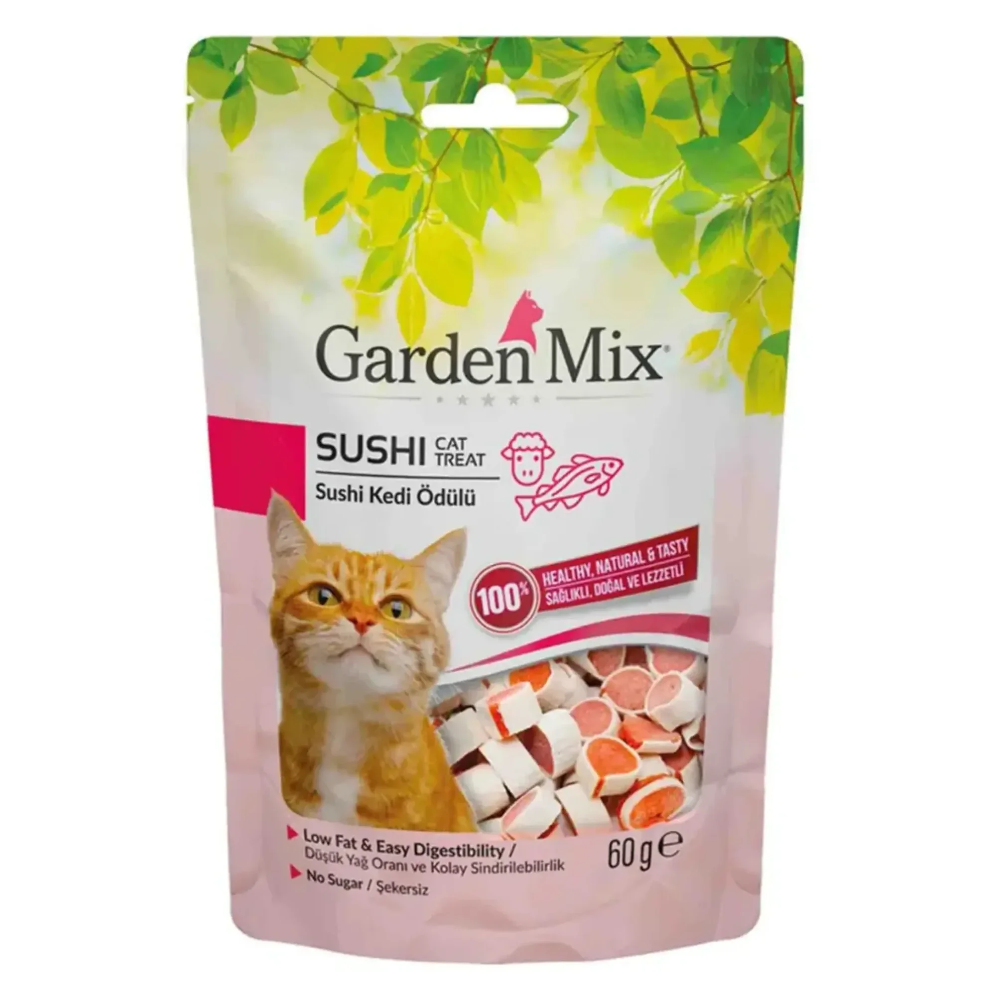 Garden Mix Garden Mix Kuzulu Sushi Kedi Ödülü 60 G
