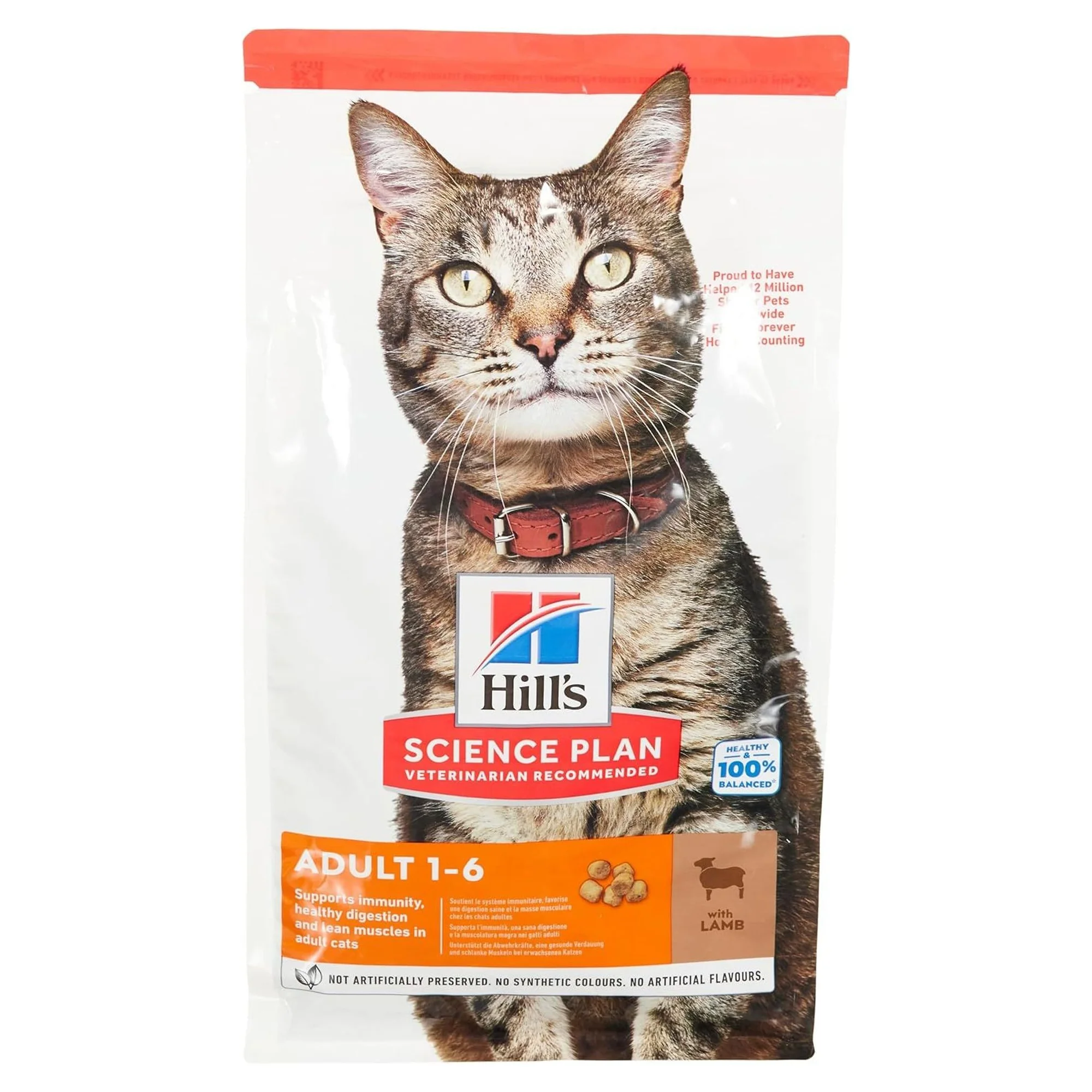 Hill's Science Plan Hill's Adult 1-6 Yaş Kuzulu Yetişkin Kedi Maması 1.5 KG