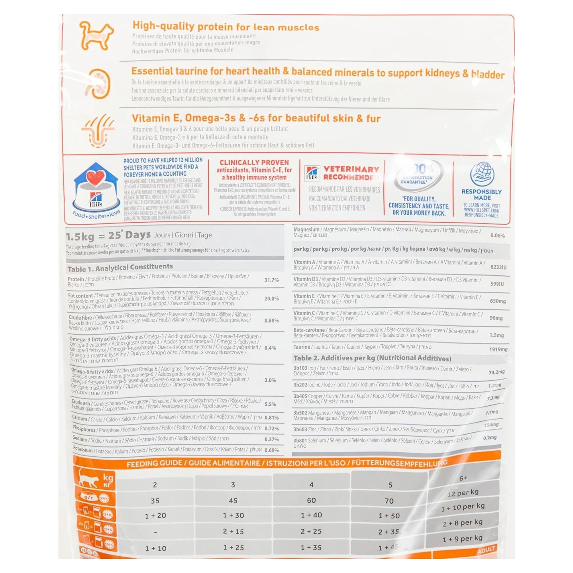 Hill's Science Plan Hill's Adult 1-6 Yaş Kuzulu Yetişkin Kedi Maması 1.5 KG — Normal, 1.5 kg — Görsel 5