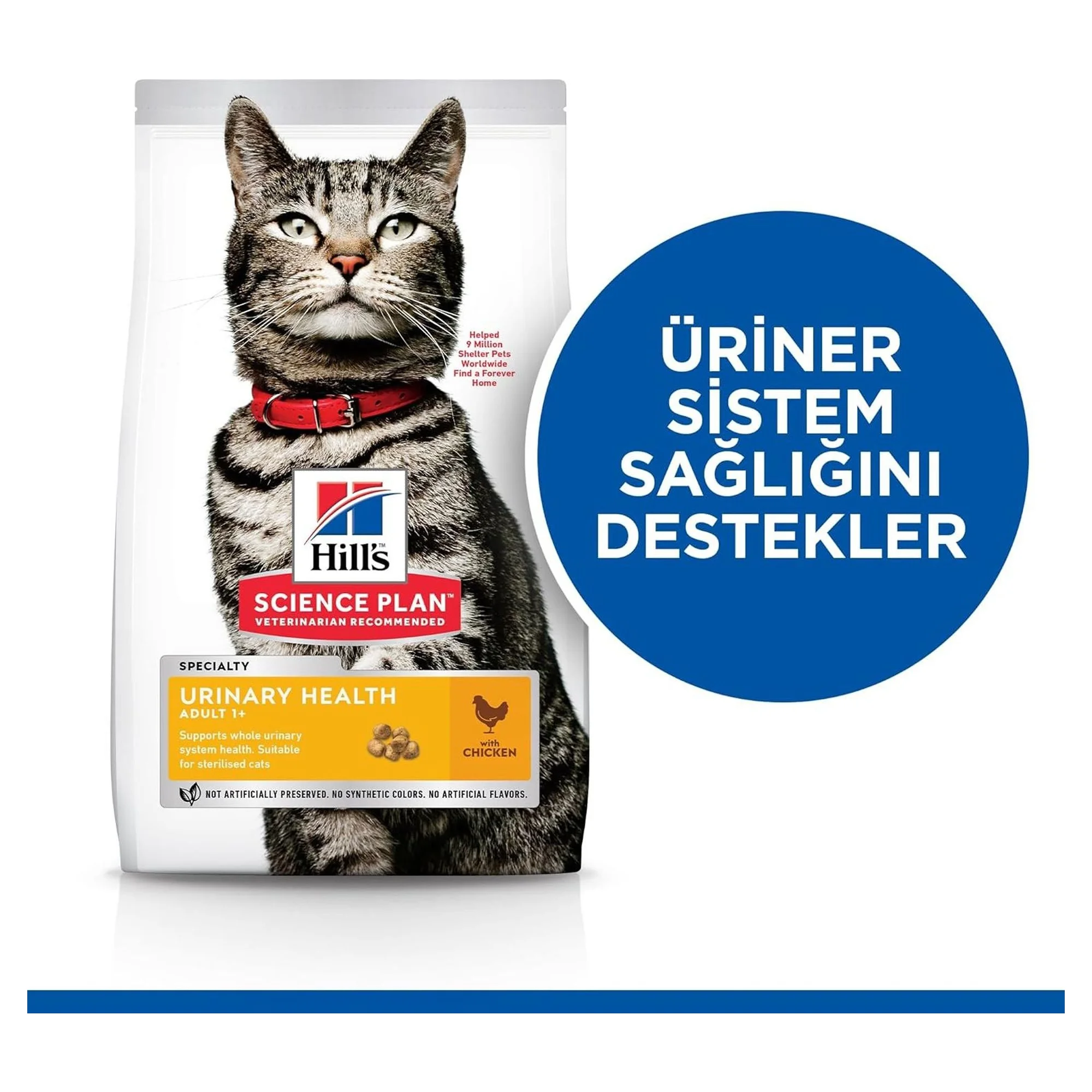 Hill's Science Plan Hill's Adult 1+ Urinary Health 1.5 Kg — Yetişkin, 1.5 kg — Görsel 2