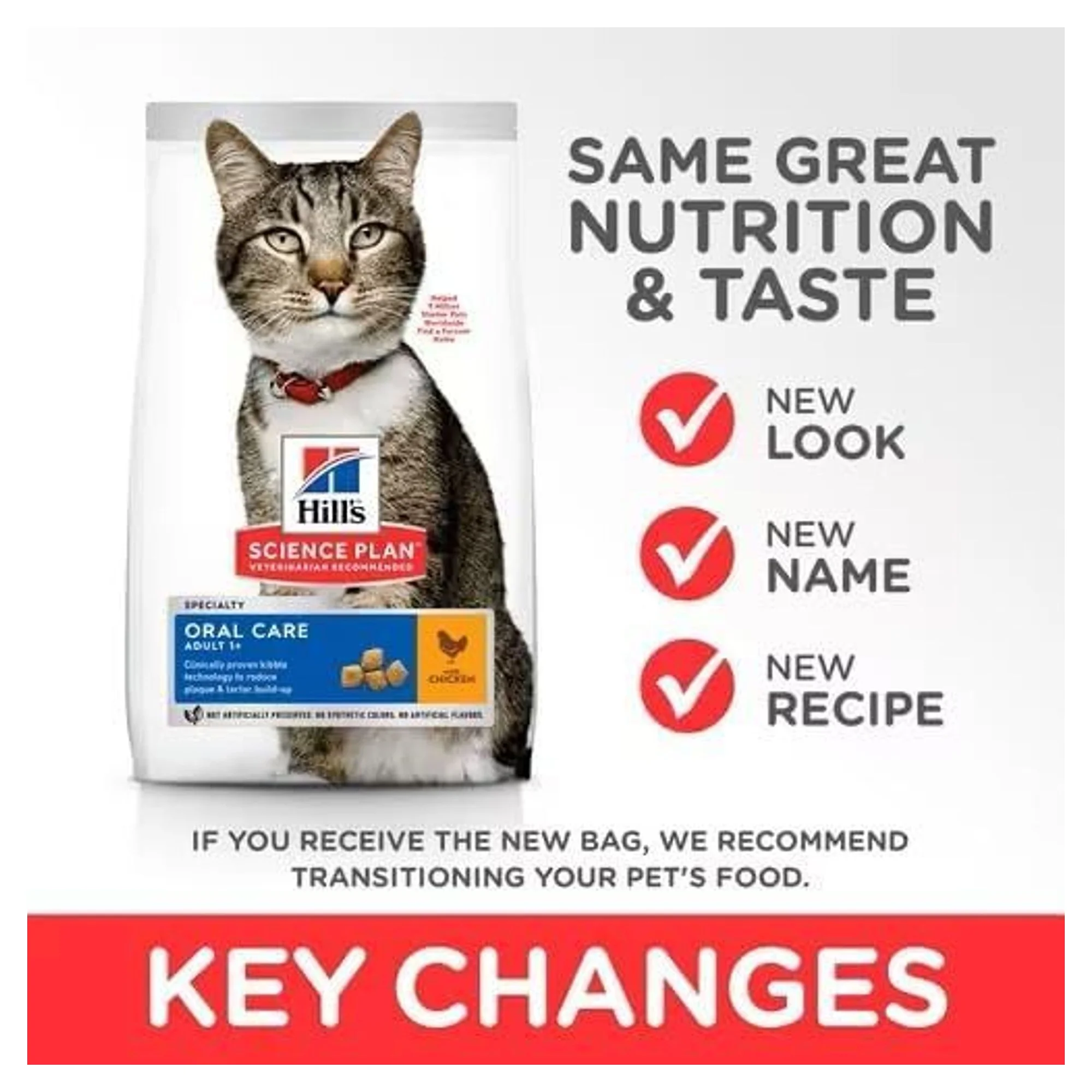 Hill's Science Plan Hill's Adult 1+ Oral Care Chicken 1.5 KG — Hassas Sindirim, 1.5 kg — Görsel 3