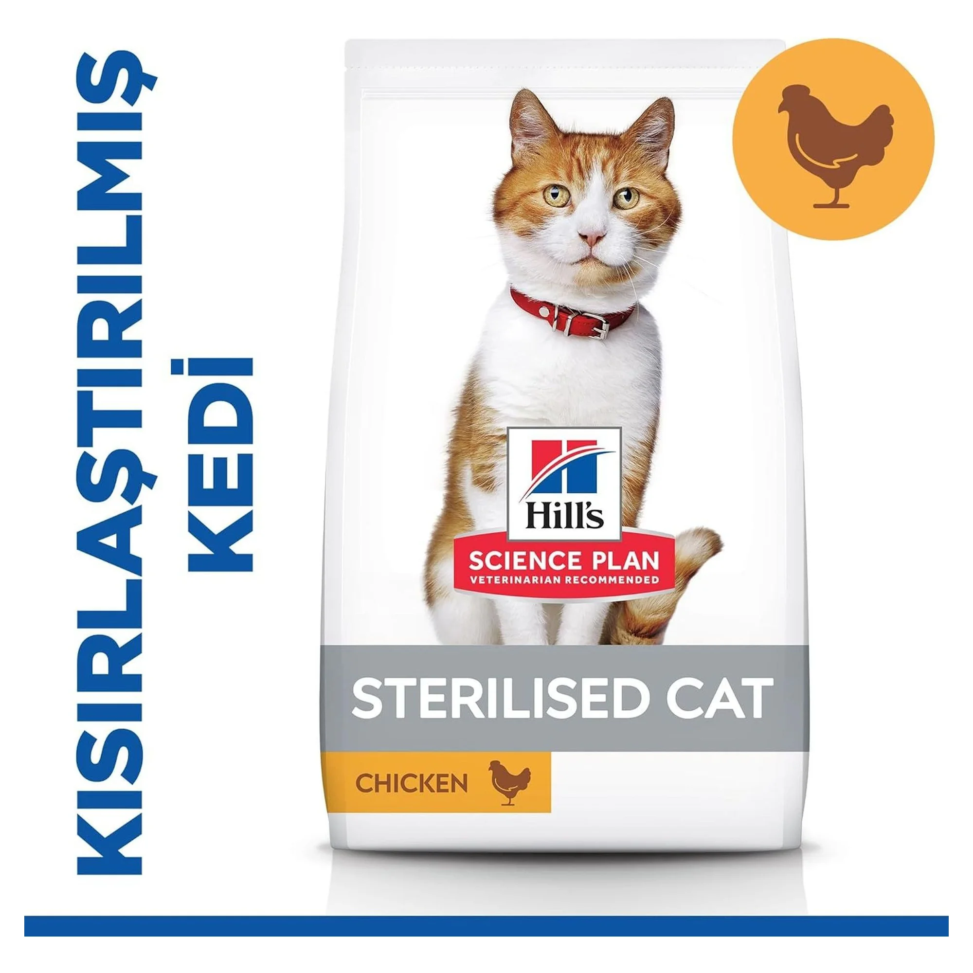 Hill's Science Plan Hill's 6 Ay+ Tavuklu Kısırlaştırılmış Genç Yetişkin Kedi Maması 13+2 KG — 15.3 kg — Görsel 2