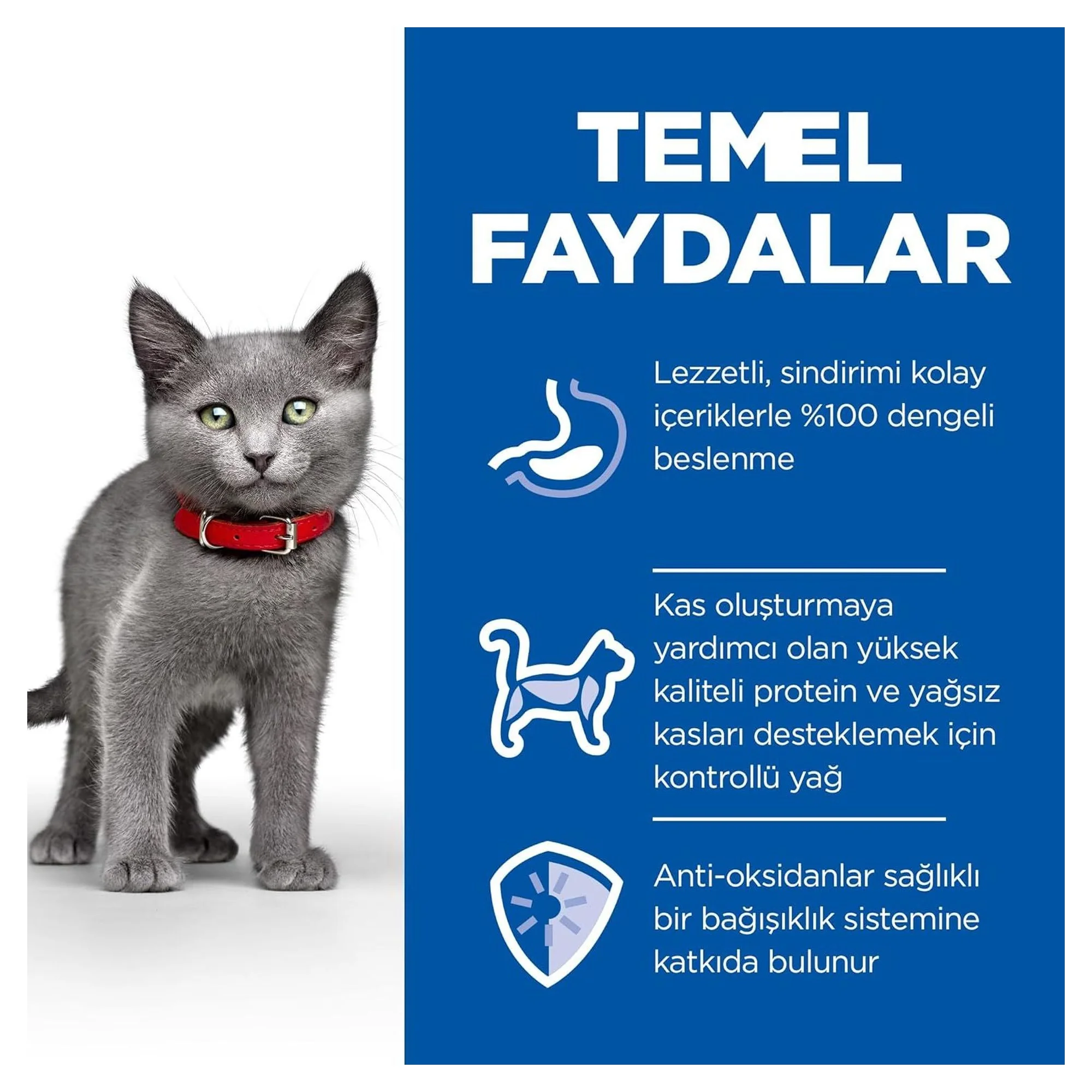 Hill's Science Plan Hill's Tavuklu Kısırlaştırılmış Yavru Kedi Maması 10 KG — 10.1 kg — Görsel 3