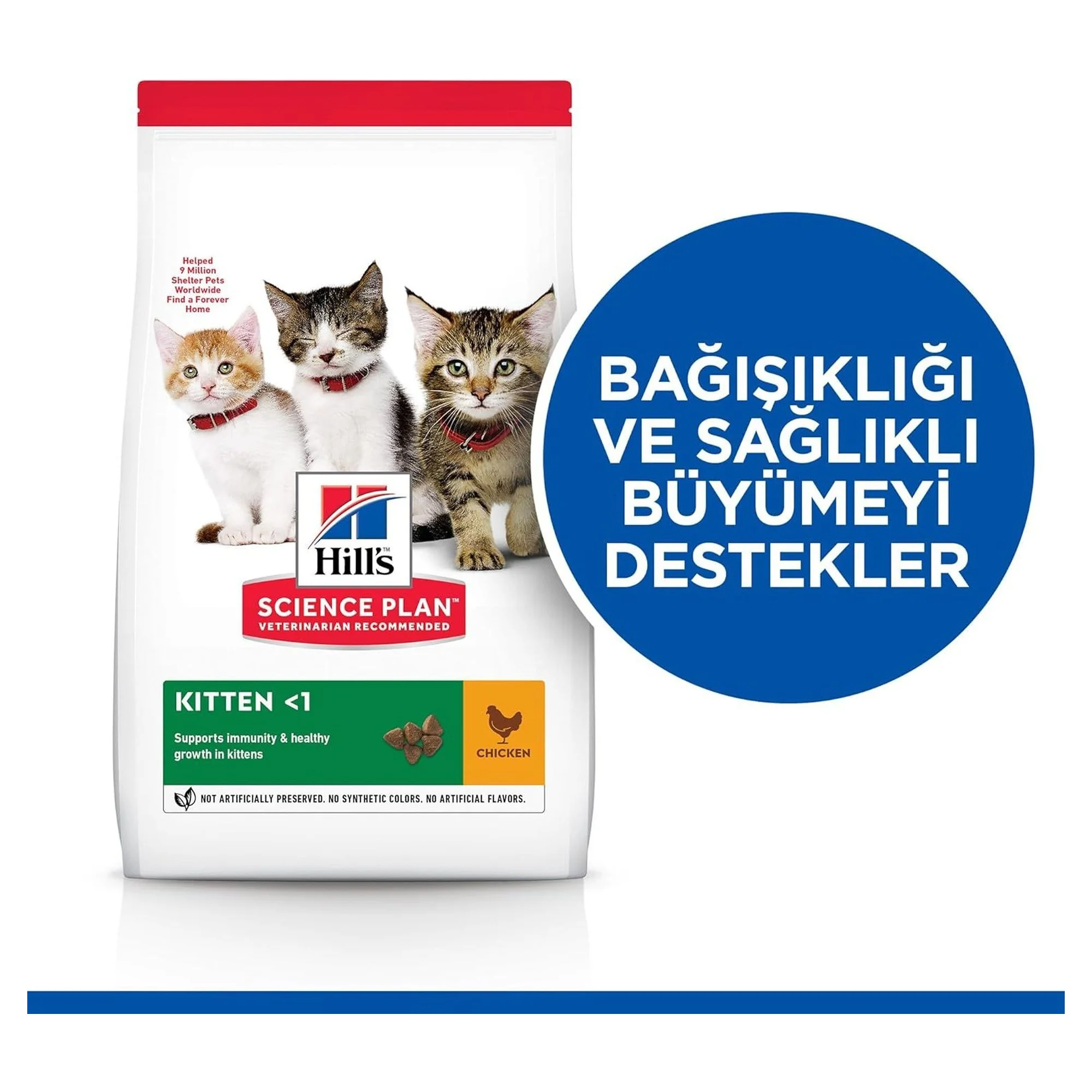 Hill's Science Plan Hill's Tavuklu Yavru Kedi Maması 1.5 KG — Kısırlaştırılmış, 1.6 kg — Görsel 2