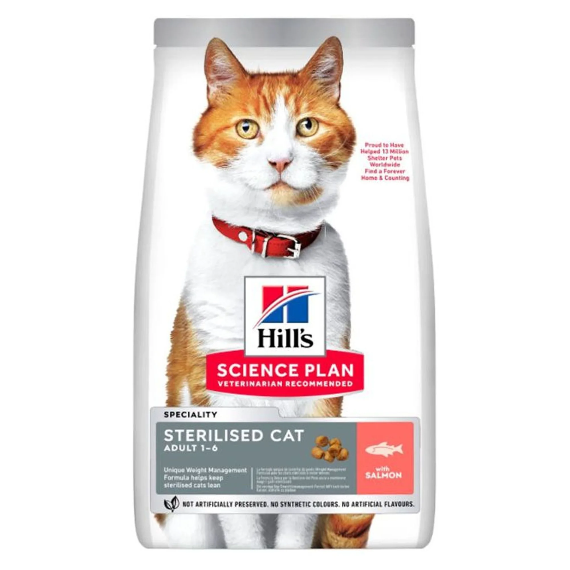 Hill's Science Plan Hill's Somonlu Kısırlaştırılmış Yetişkin Kedi Maması 8+2 KG