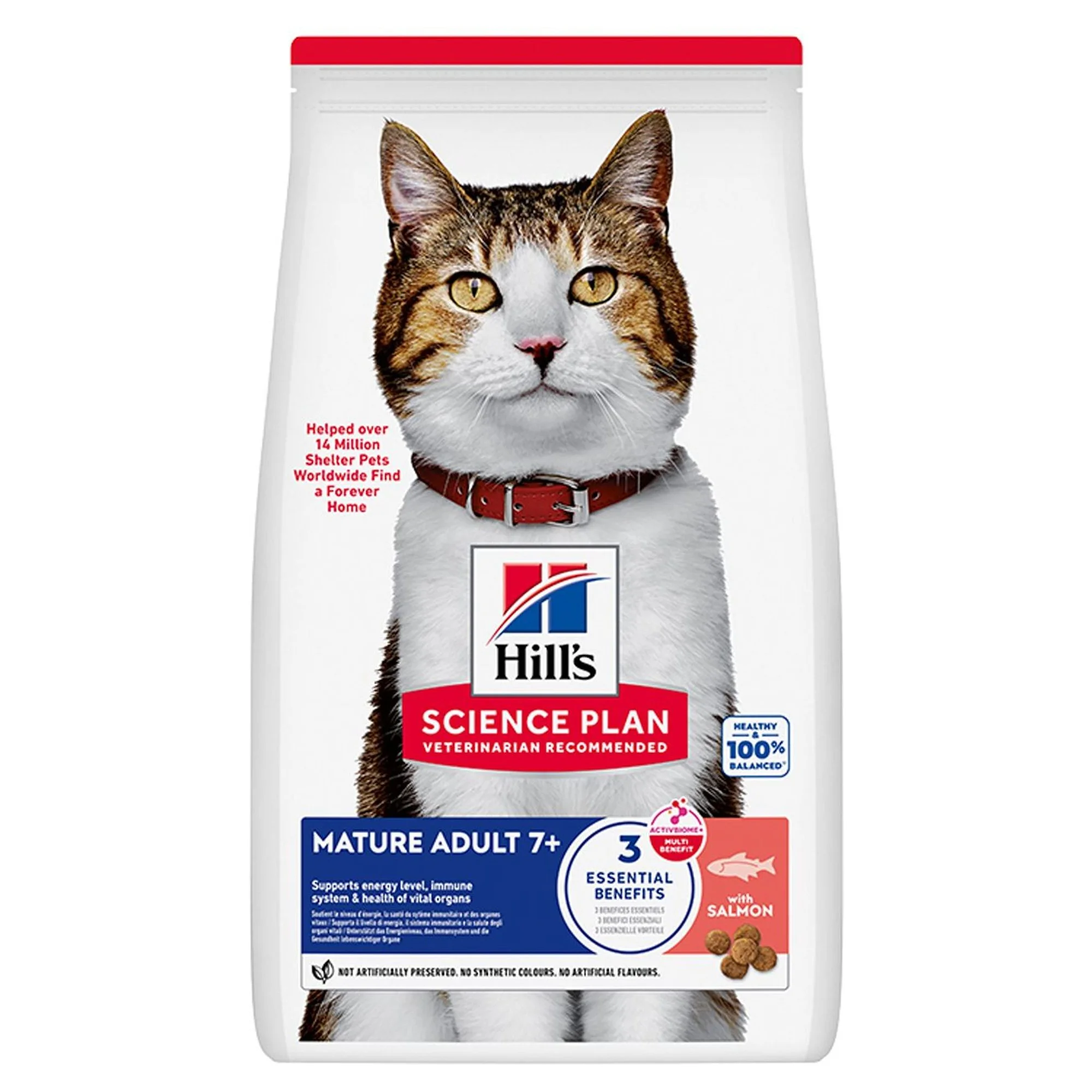 Hill's Science Plan Hill's Science Plan Somonlu Yaşlı Kedi Maması 1.5 KG