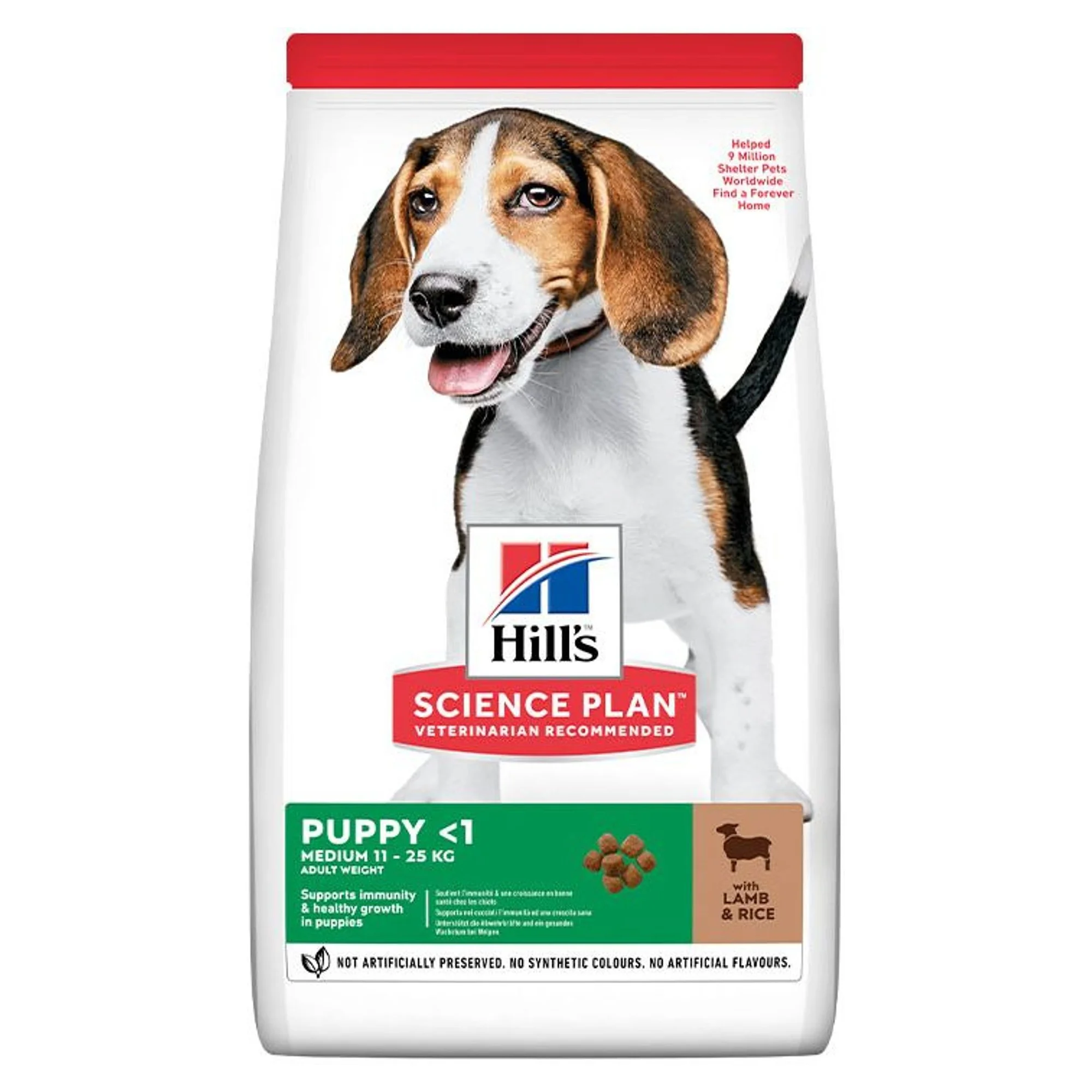 Hill's Science Plan Hill's Pirinç ve Kuzu Etli Yavru Köpek Maması 2.5 KG