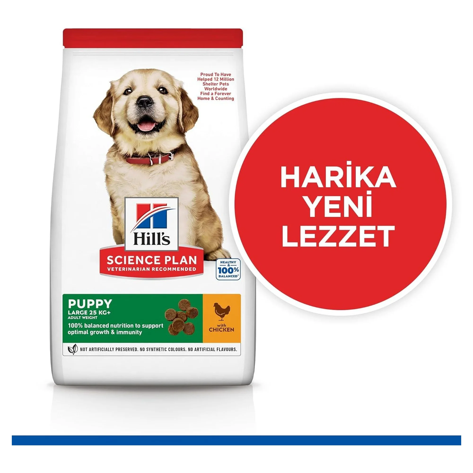 Hill's Science Plan Hill's Tavuklu Büyük Irk Yavru Köpek Maması 2.5 KG — Normal, 2.5 kg — Görsel 3