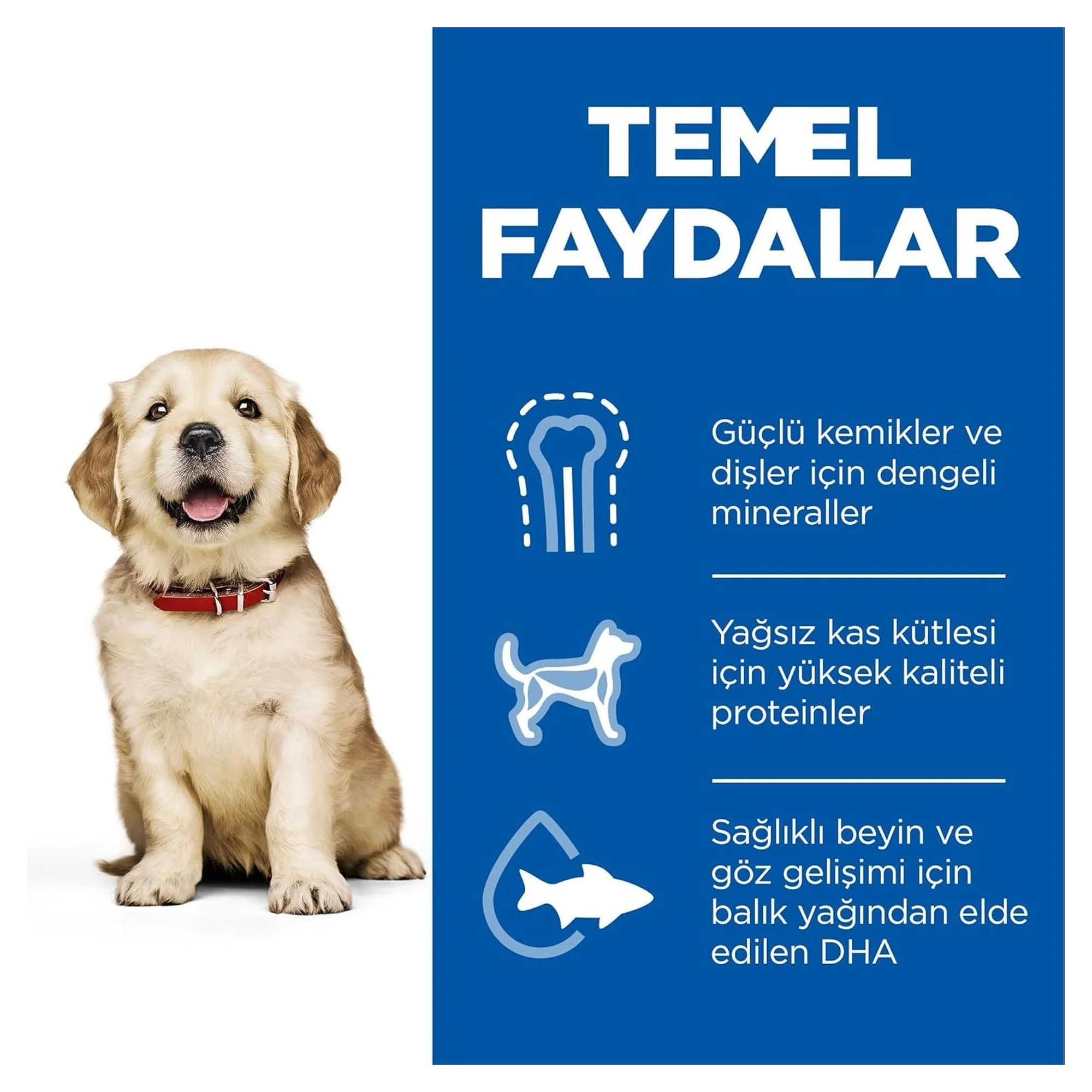 Hill's Science Plan Hill's Tavuklu Büyük Irk Yavru Köpek Maması 2.5 KG — Normal, 2.5 kg — Görsel 4