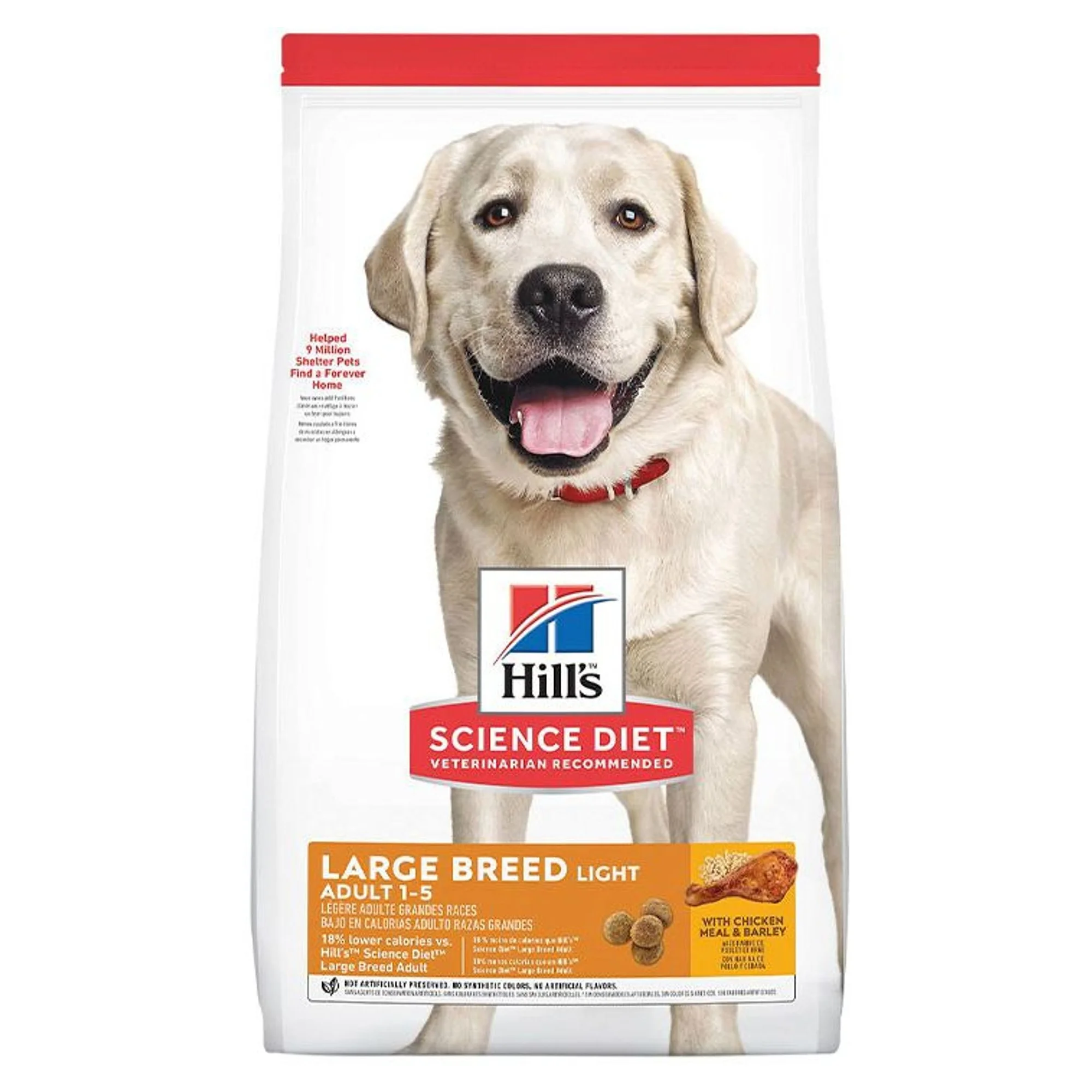 Hill's Science Plan Hill's Adult 1-5 Yaş Light Büyük Irk Yetişkin Köpek Kuru Maması 14 KG
