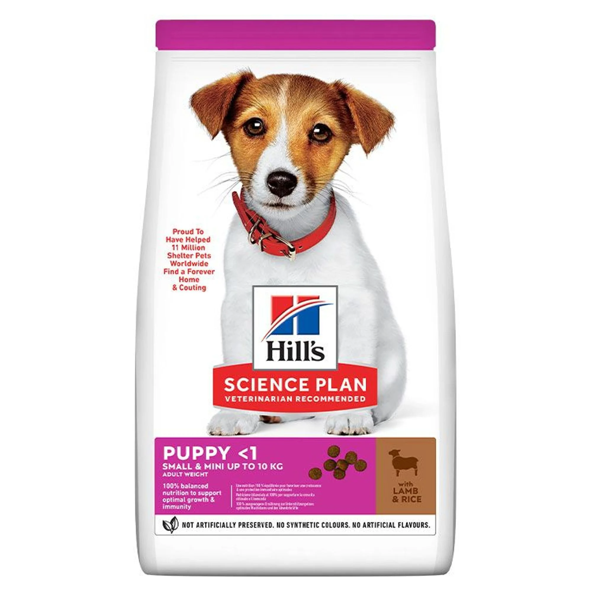 Hill's Science Plan Hill's Pirinç ve Kuzu Etli Küçük ve Mini Irk Yavru Köpek Maması  6 KG