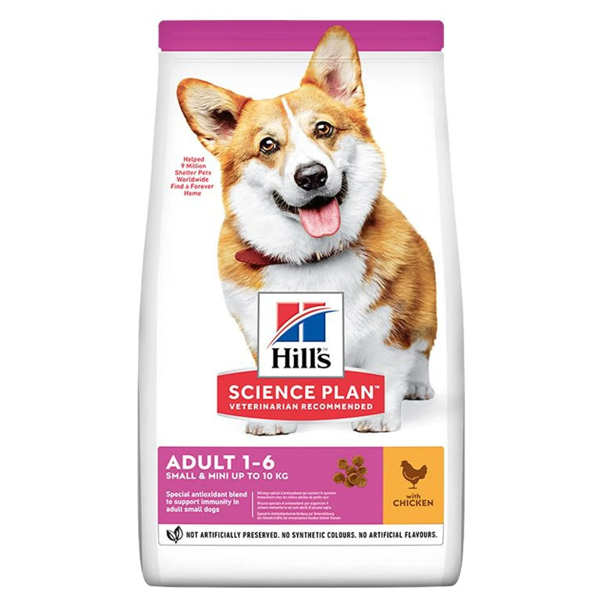 Hill's Science Plan Hill's Tavuklu Küçük ve Mini Irk Yetişkin Köpek Maması 1.5 KG