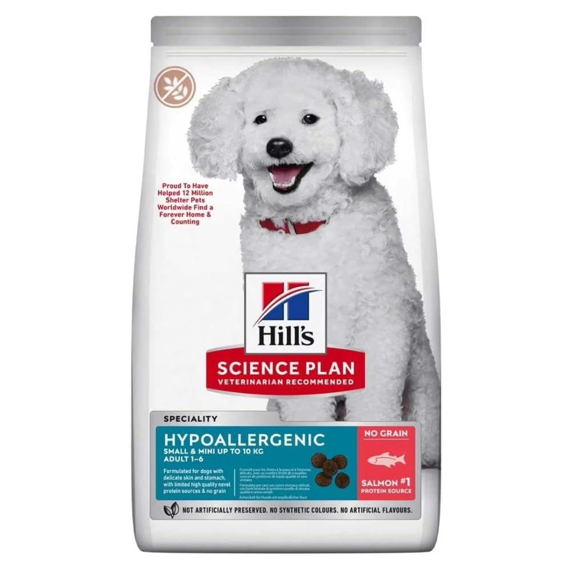 Hill's Science Plan Hill's Somonlu Hipoalerjenik Küçük ve Mini Irk Yetişkin Köpek Maması 1.5 KG