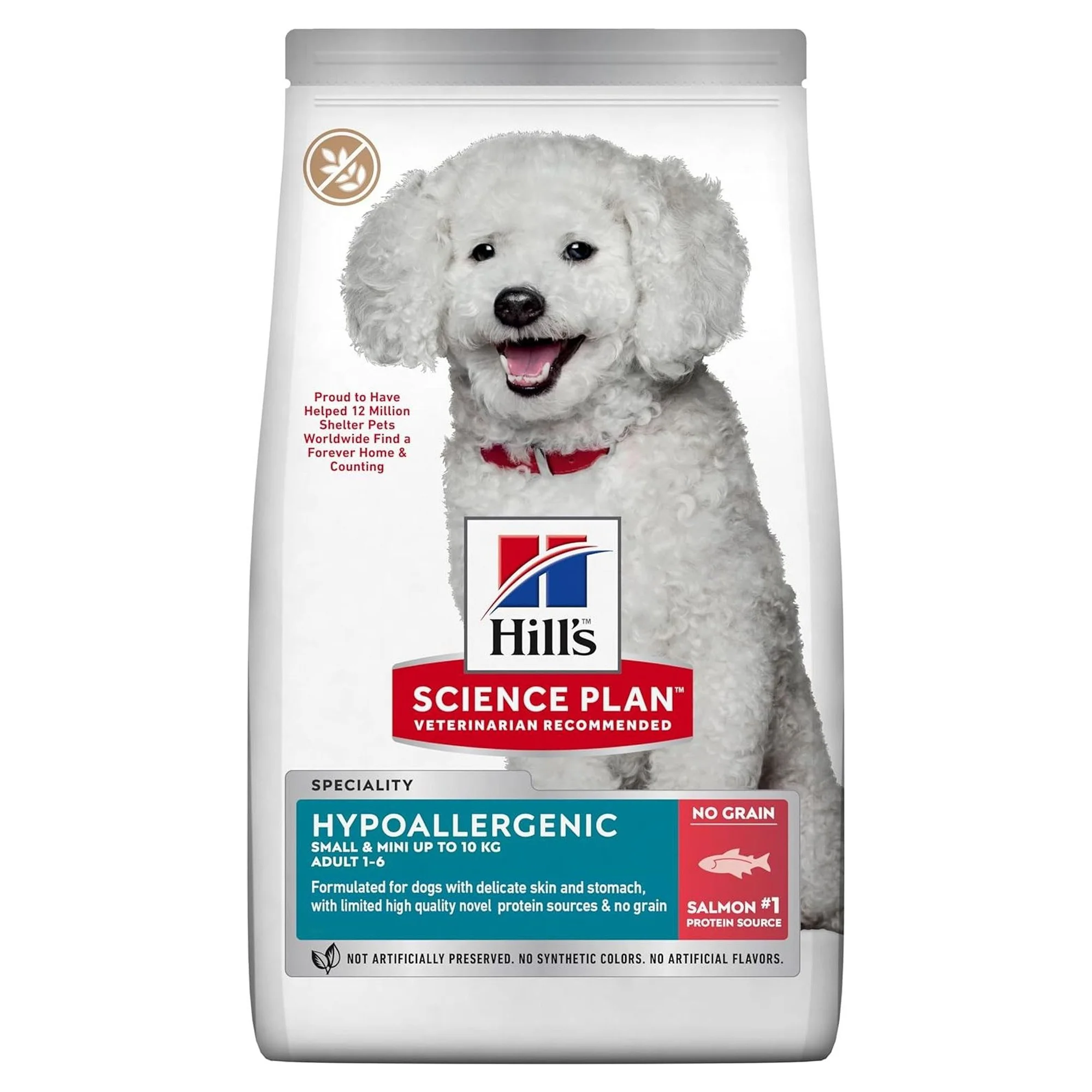 Hill's Science Plan Hill's Somonlu Hipoalerjenik Küçük ve Mini Irk Yetişkin Köpek Maması 6 KG