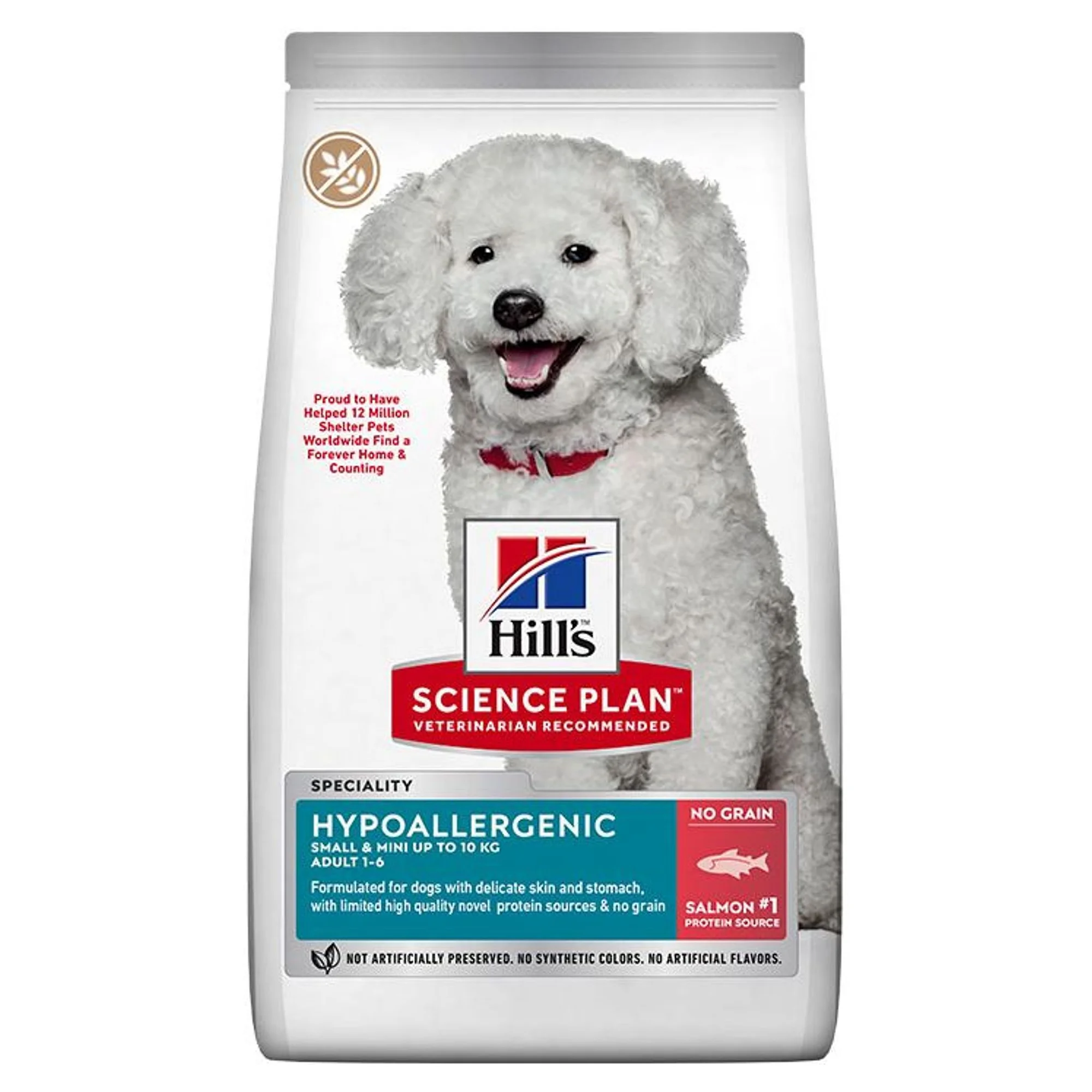 Hill's Science Plan Hill's Somonlu Hipoalerjenik Küçük ve Mini Irk Yetişkin Köpek Maması 6 KG
