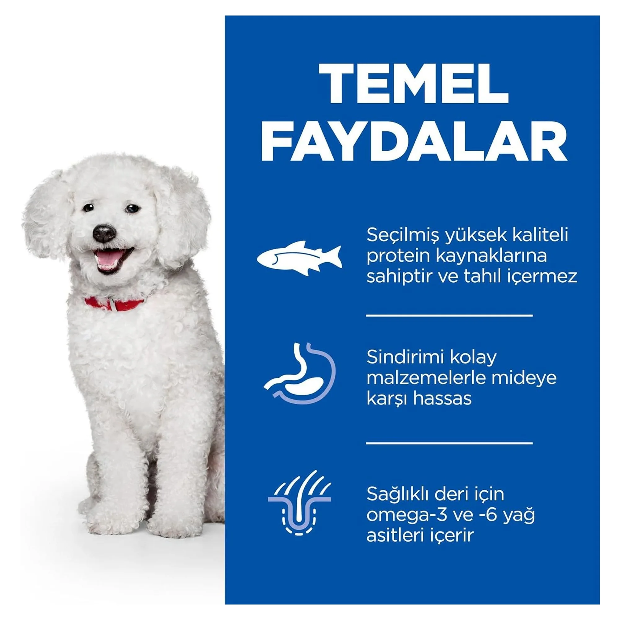 Hill's Science Plan Hill's Somonlu Hipoalerjenik Küçük ve Mini Irk Yetişkin Köpek Maması 6 KG — Hassas Sindirim, 6 kg — Görsel 4