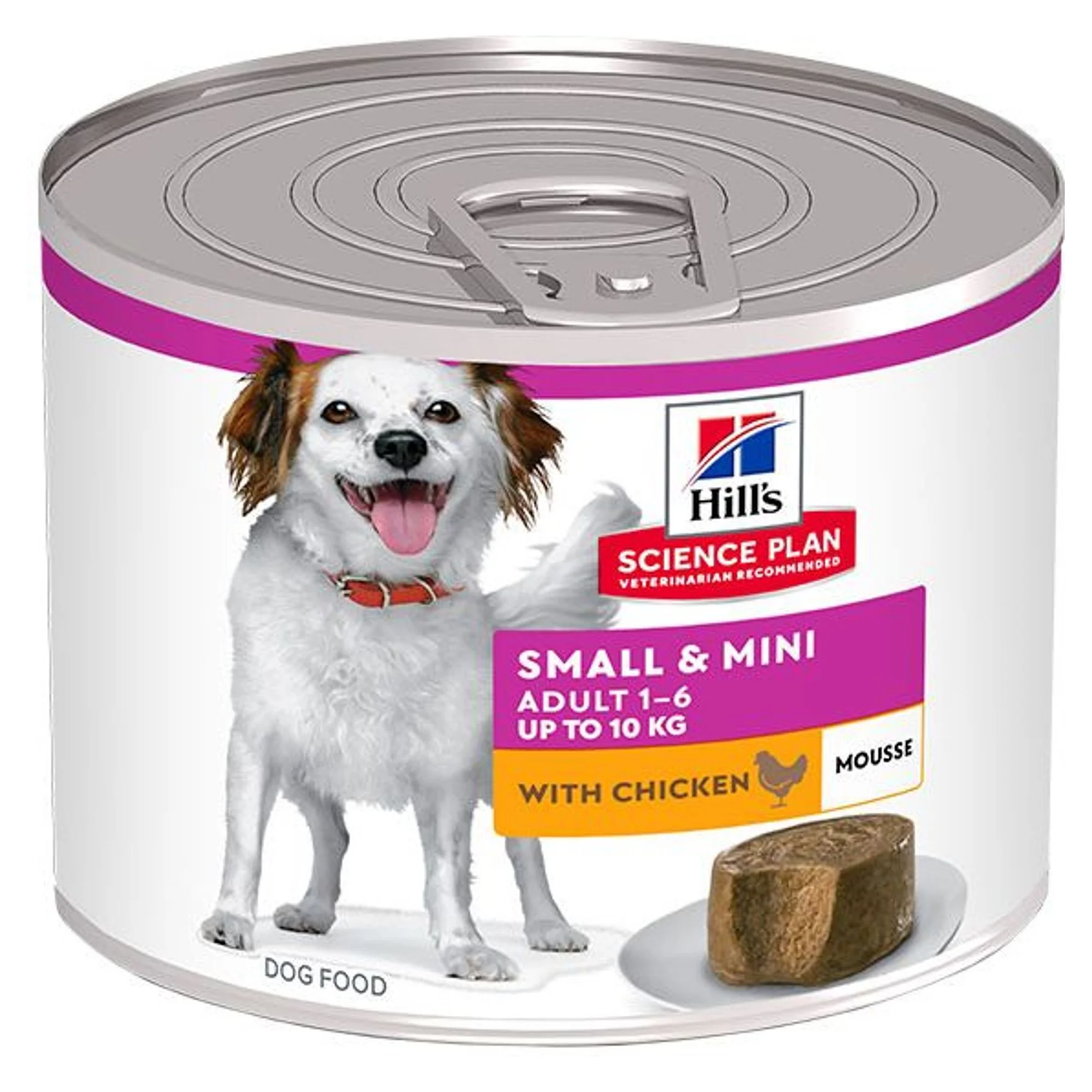 Hill's Science Plan Hill's SP Tavuklu & Hindili Küçük ve Mini Irk Yetişkin Köpek Yumuşak Püre Konservesi 200G