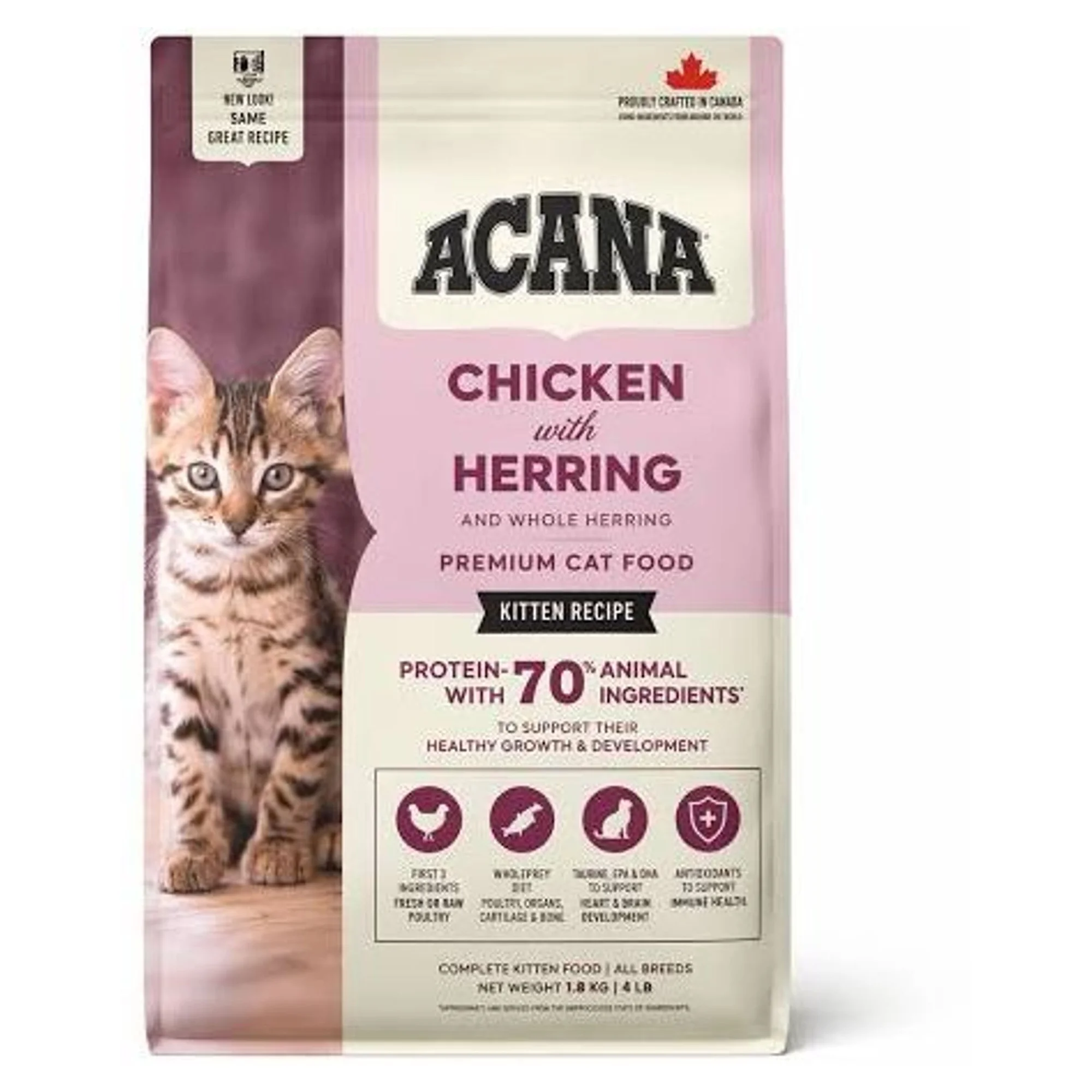 Acana First Feast Tavuklu ve Balıklı Yavru Kedi Maması 1.8 KG