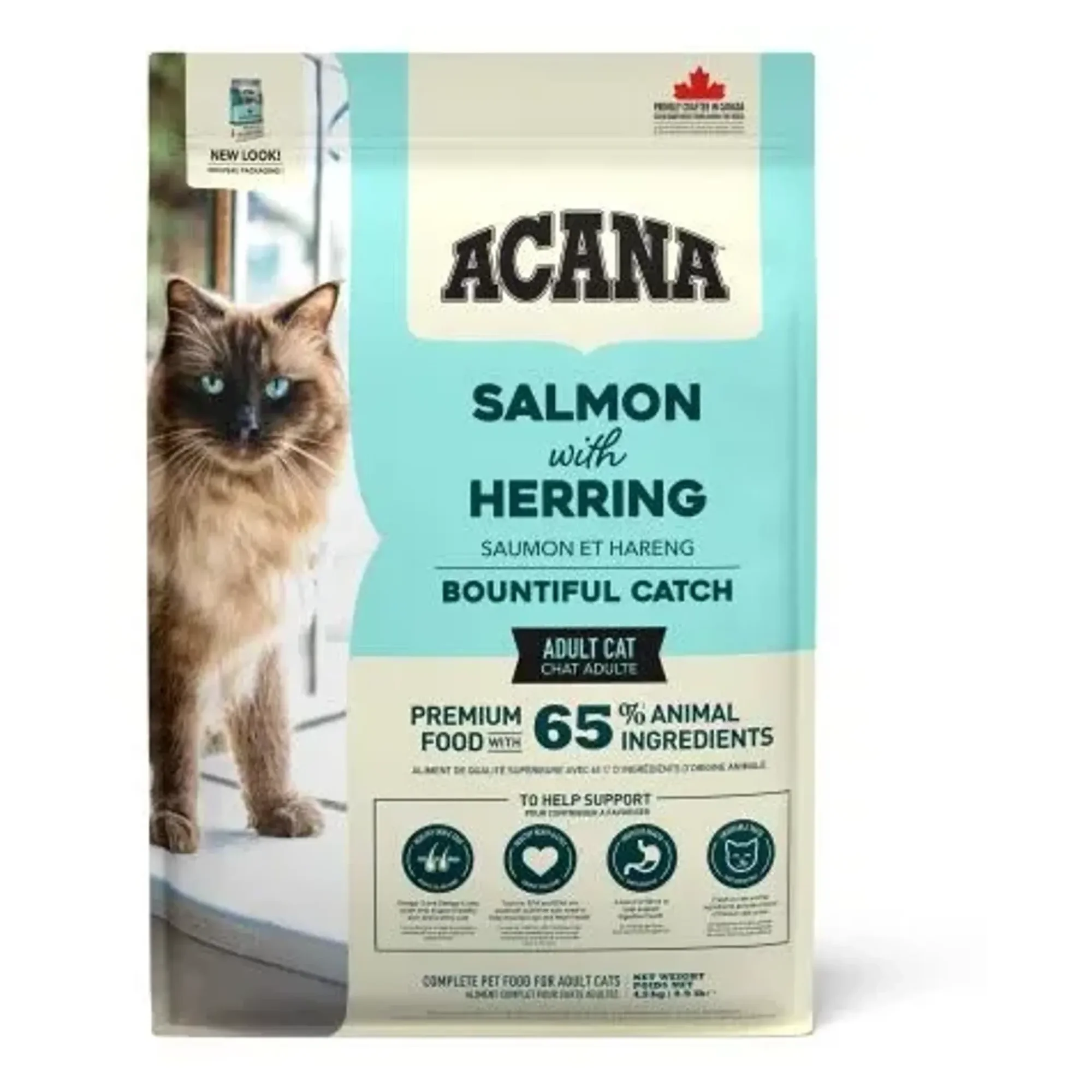 Acana Bountiful Catch  Balıklı Tahılsız Yetişkin Kedi Maması 4.5 KG