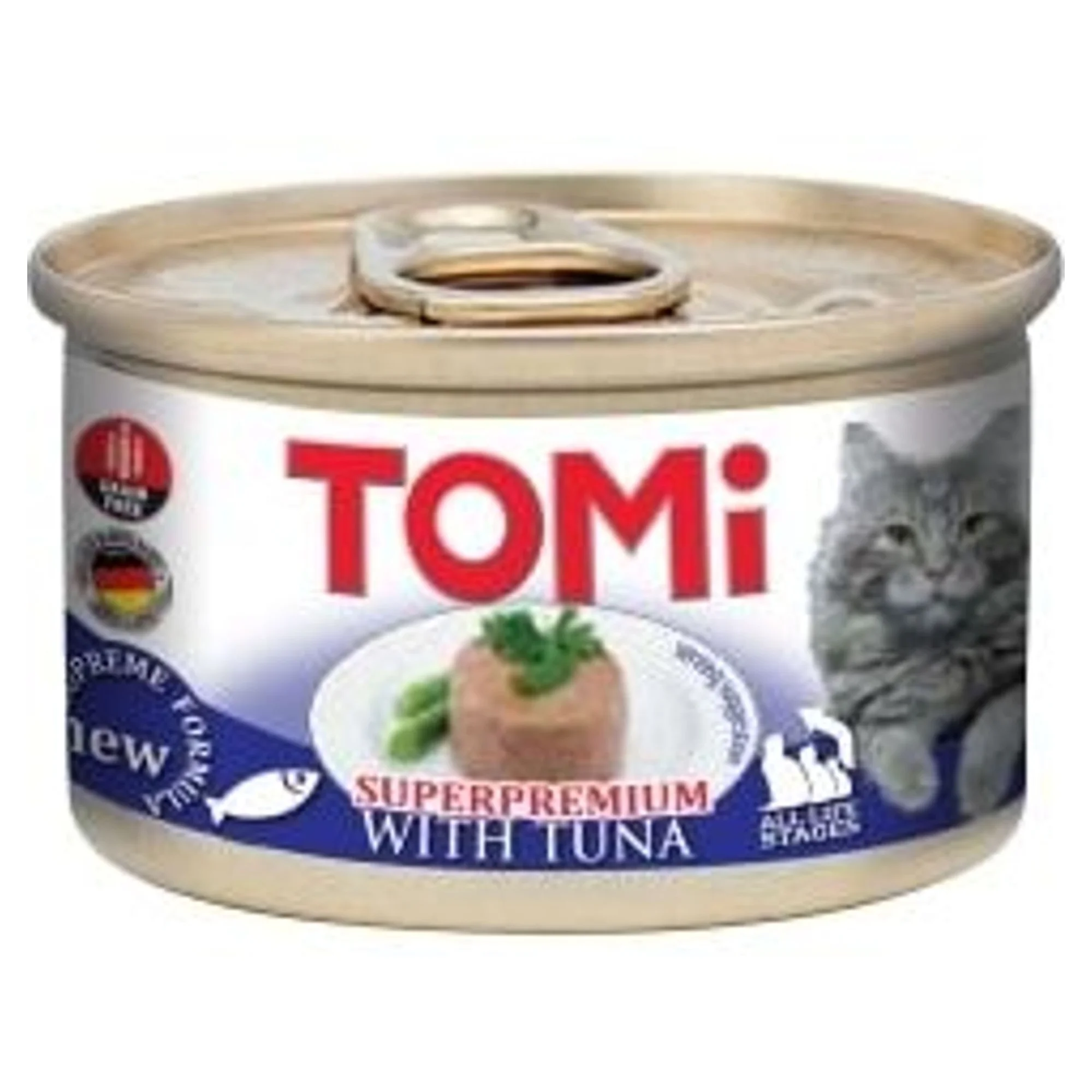 Tomi Ton Balıklı Kedi Konservesi 85 G